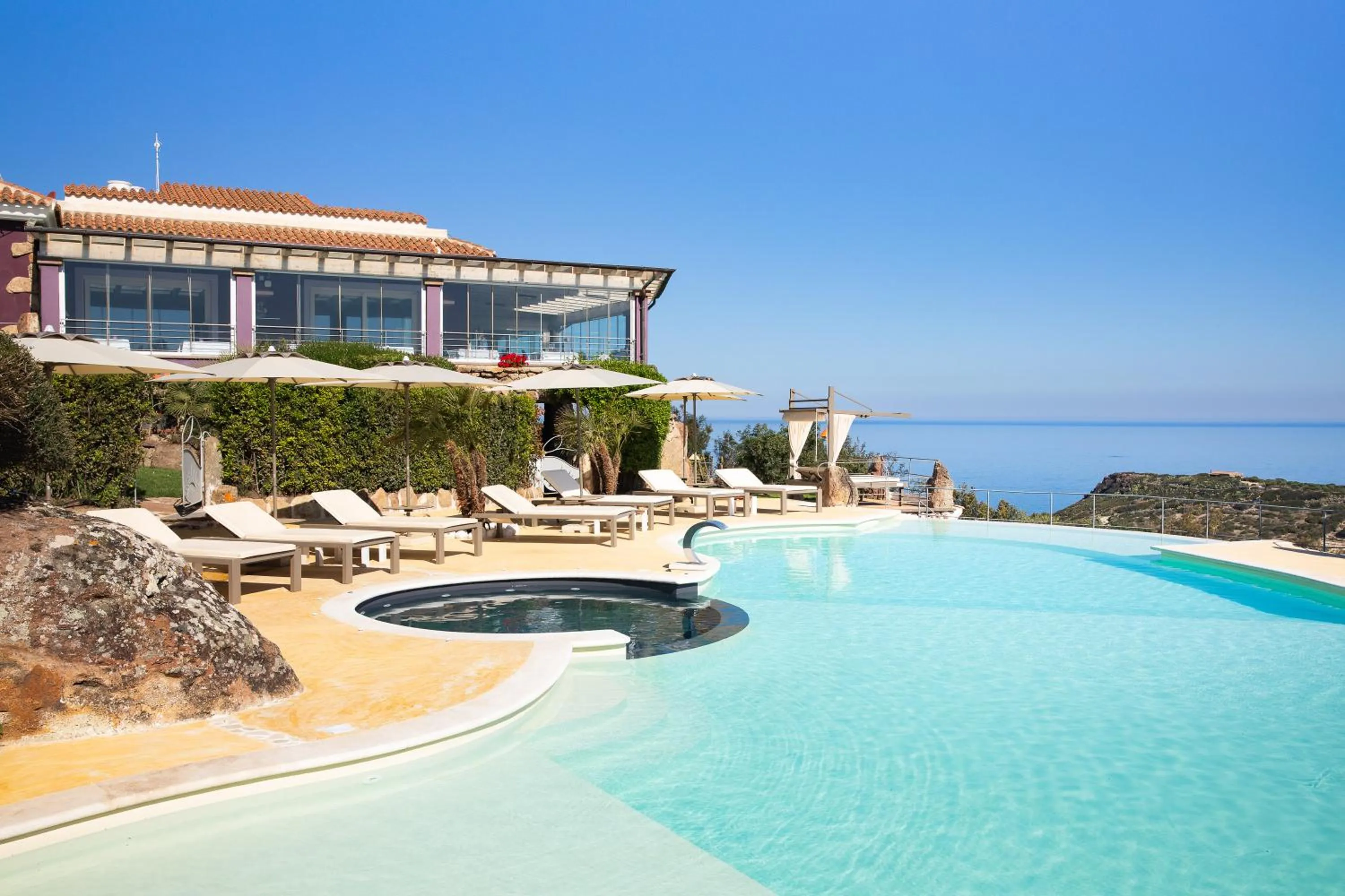 Swimming pool in Bajaloglia Resort