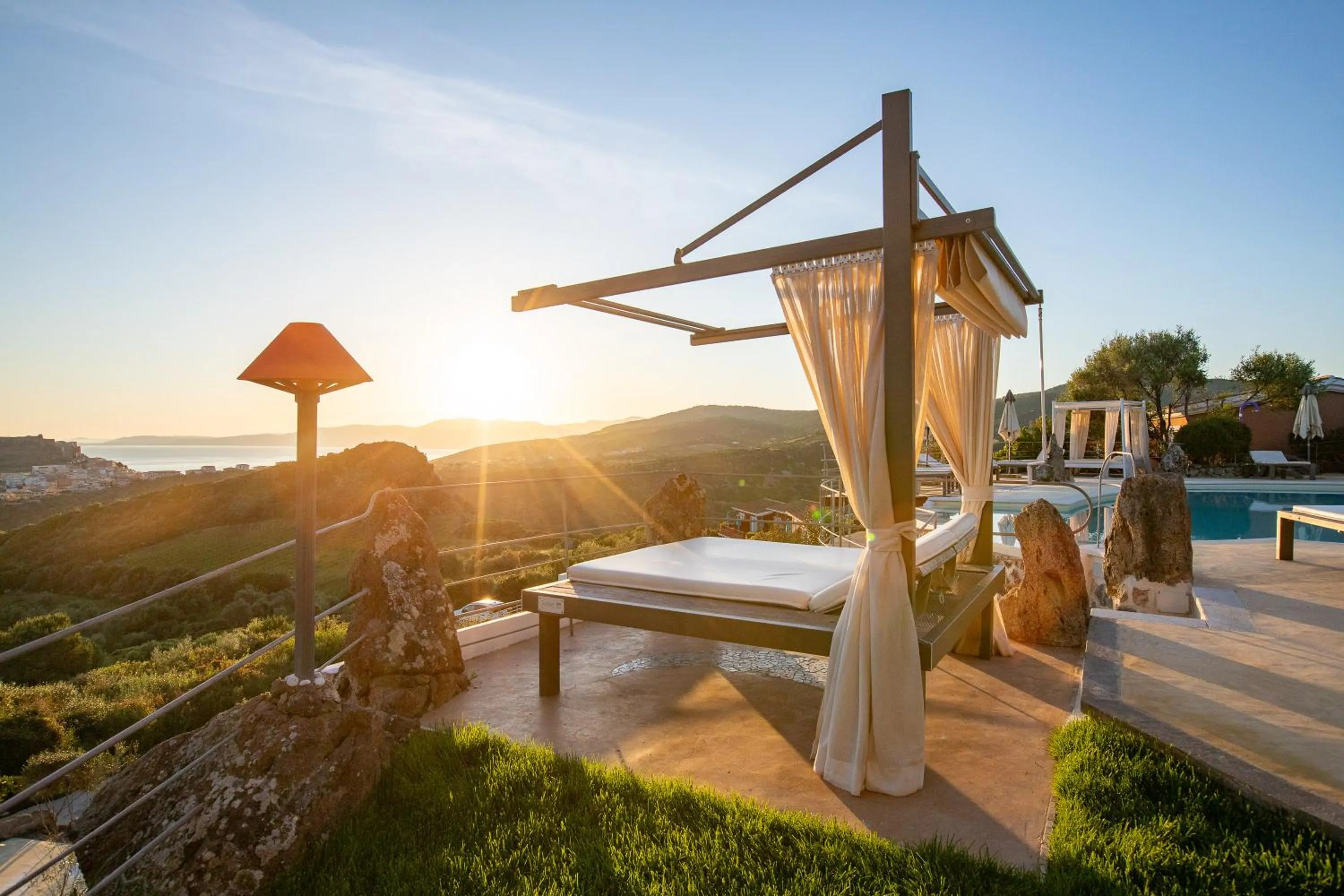 Swimming pool in Bajaloglia Resort