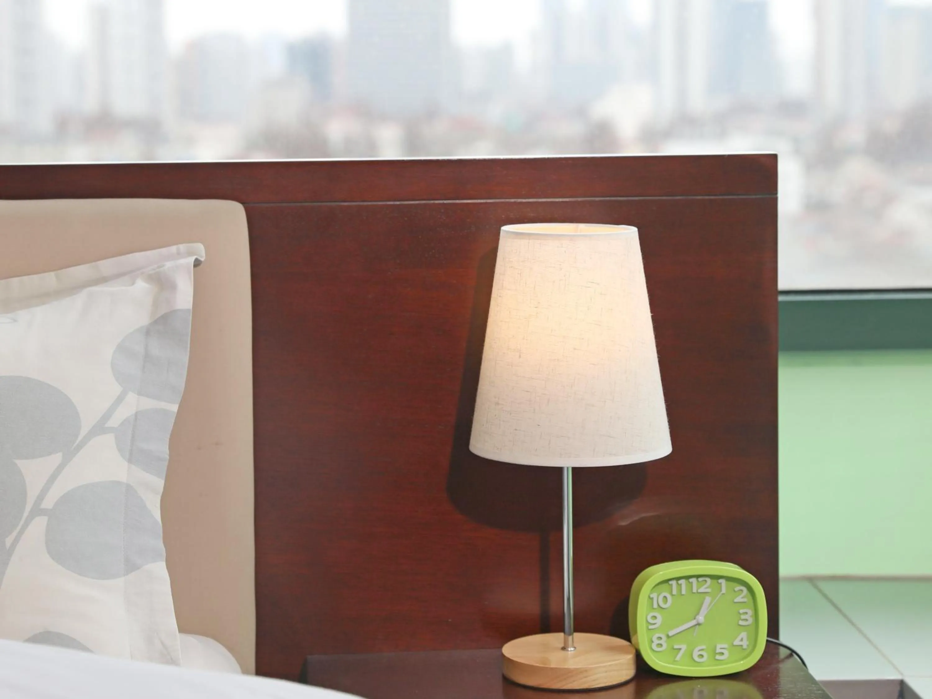 Bed in Shanghai Cosmo World Union Service Apartment