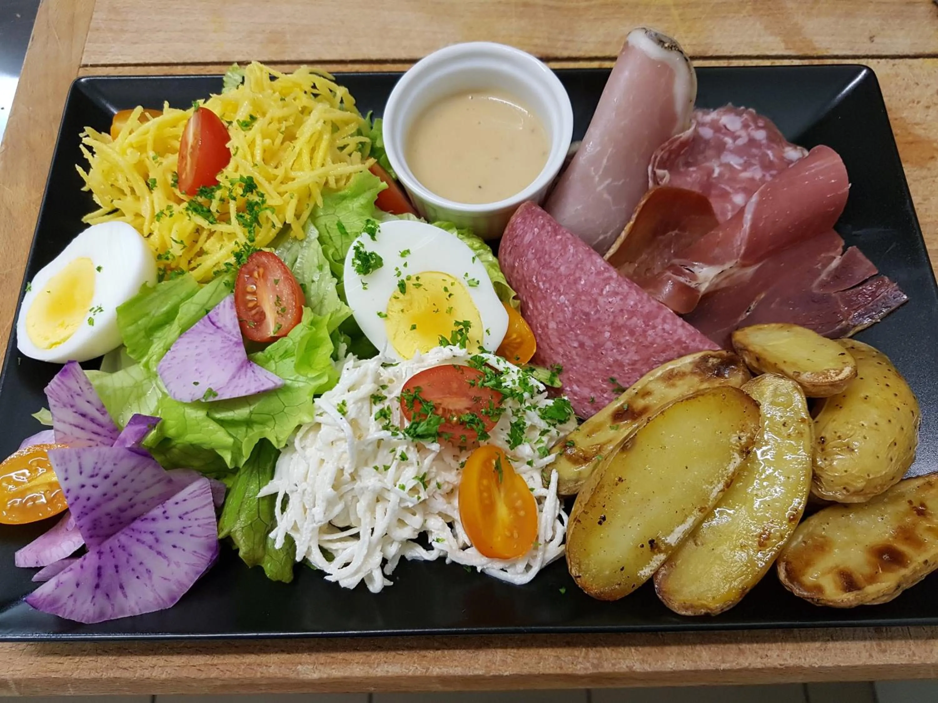 Food close-up in Domaine de Chantemerle