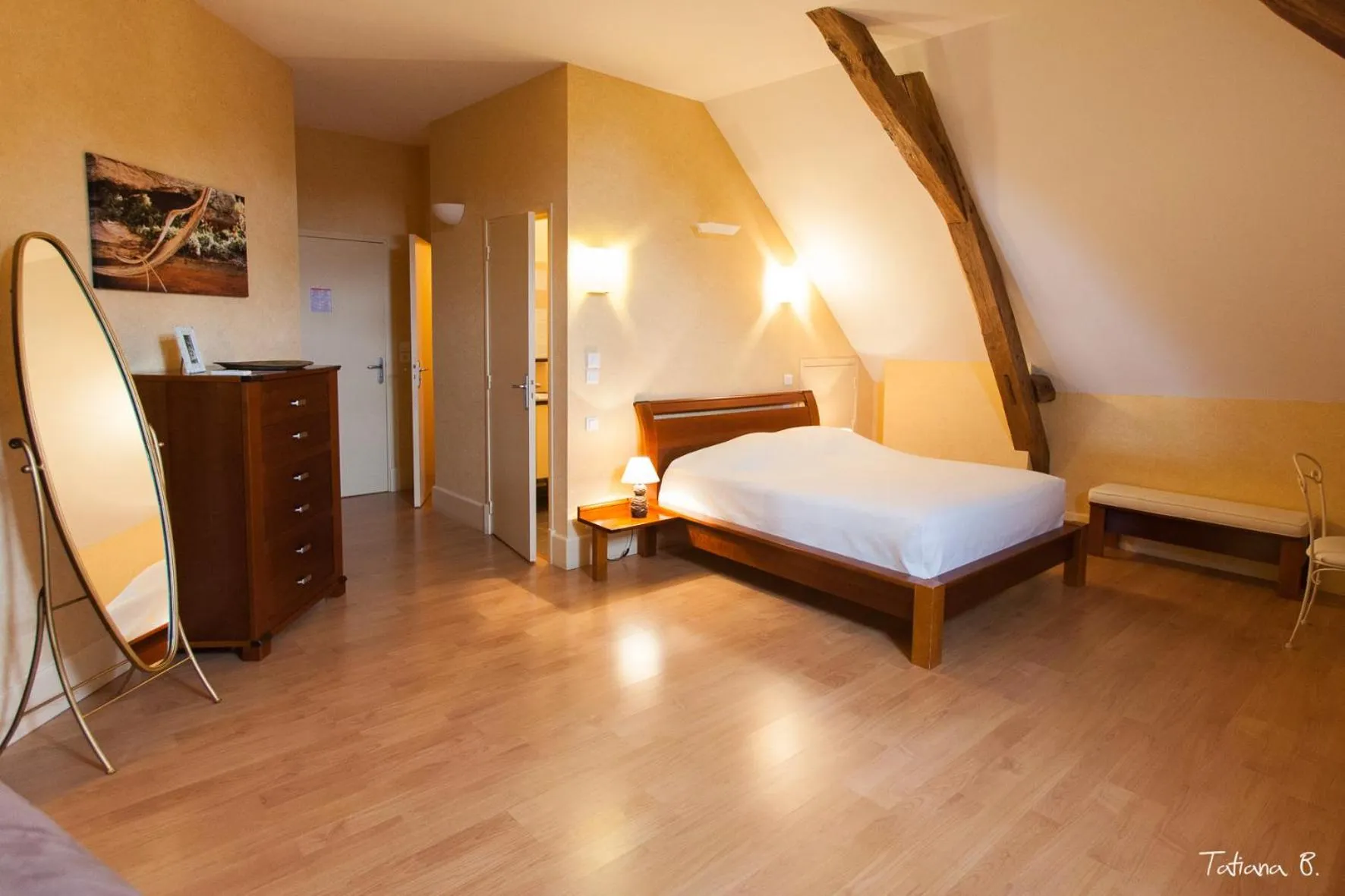 Bed in Domaine de Chantemerle