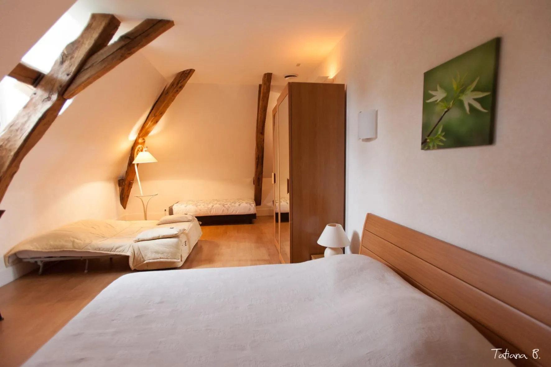 Bed in Domaine de Chantemerle