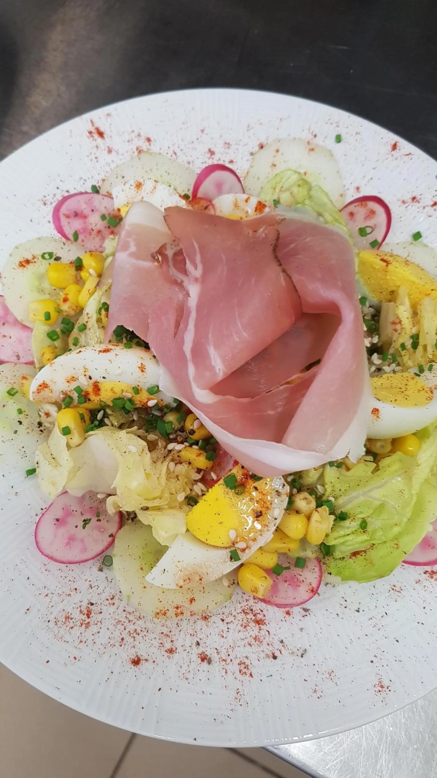 Food close-up in Domaine de Chantemerle