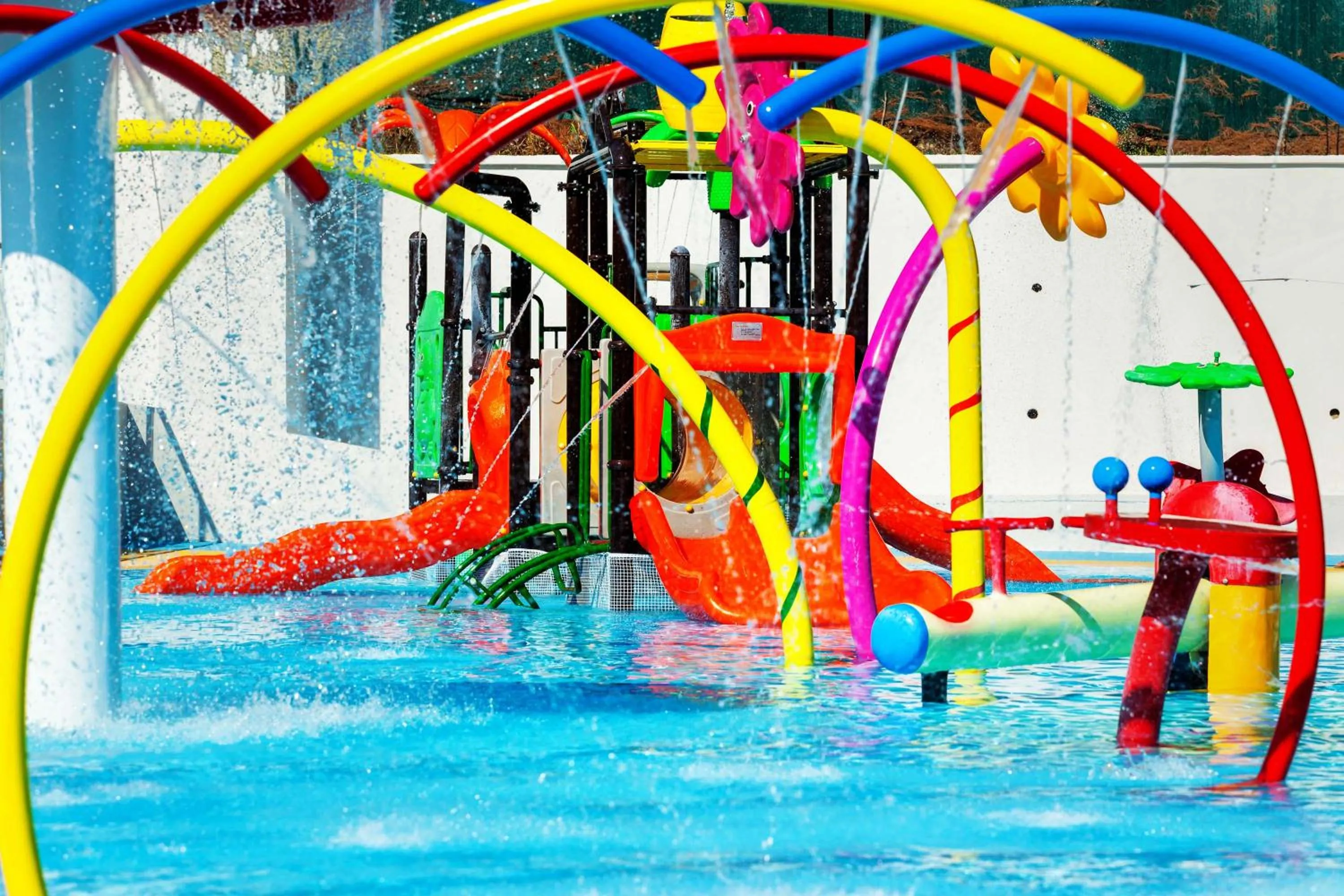 Aqua park in Atrium Hotel