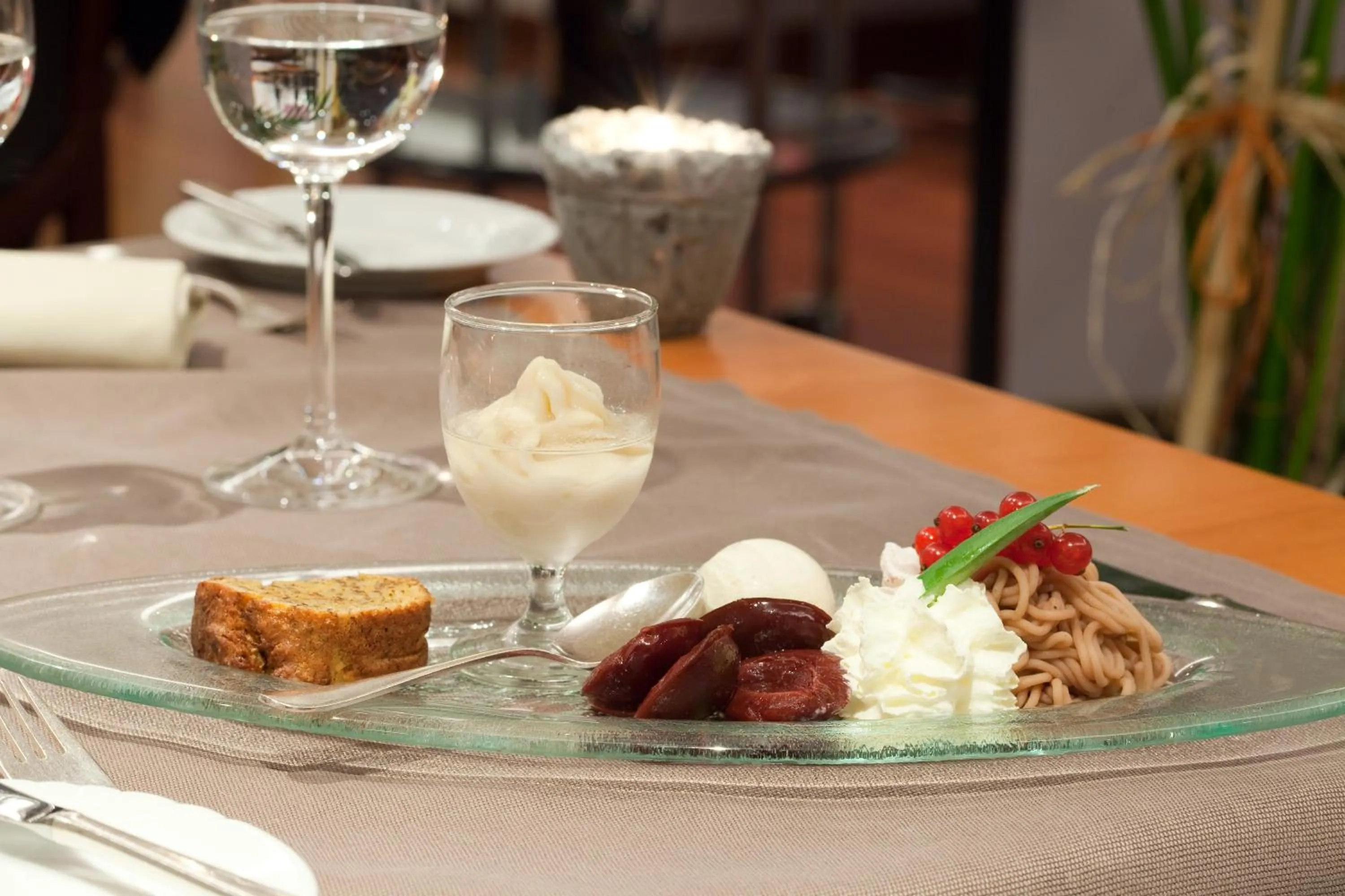 Food and drinks in Seehotel Bönigen