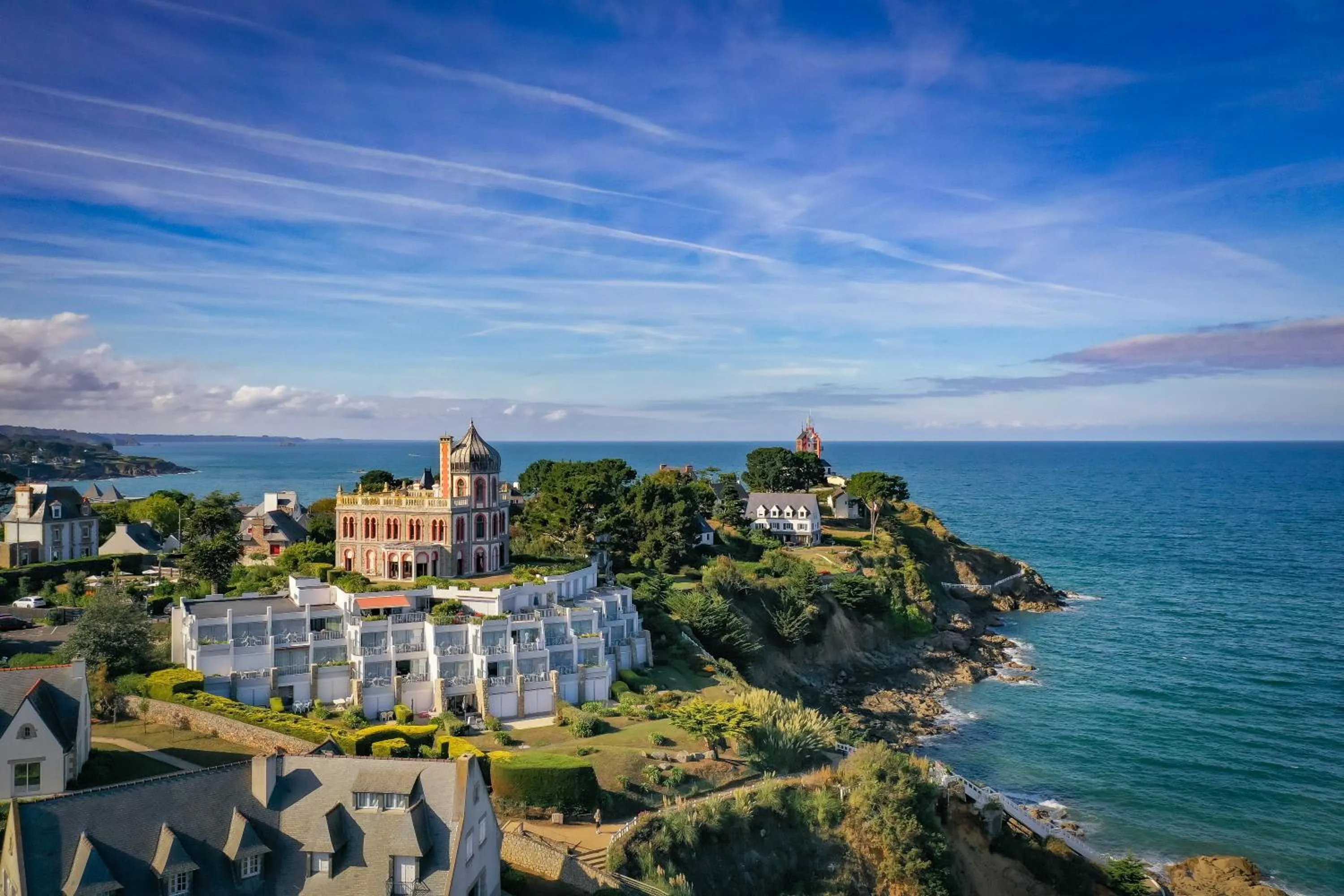 Bird's eye view in Hotel Ker Moor Saint-Quay Portrieux