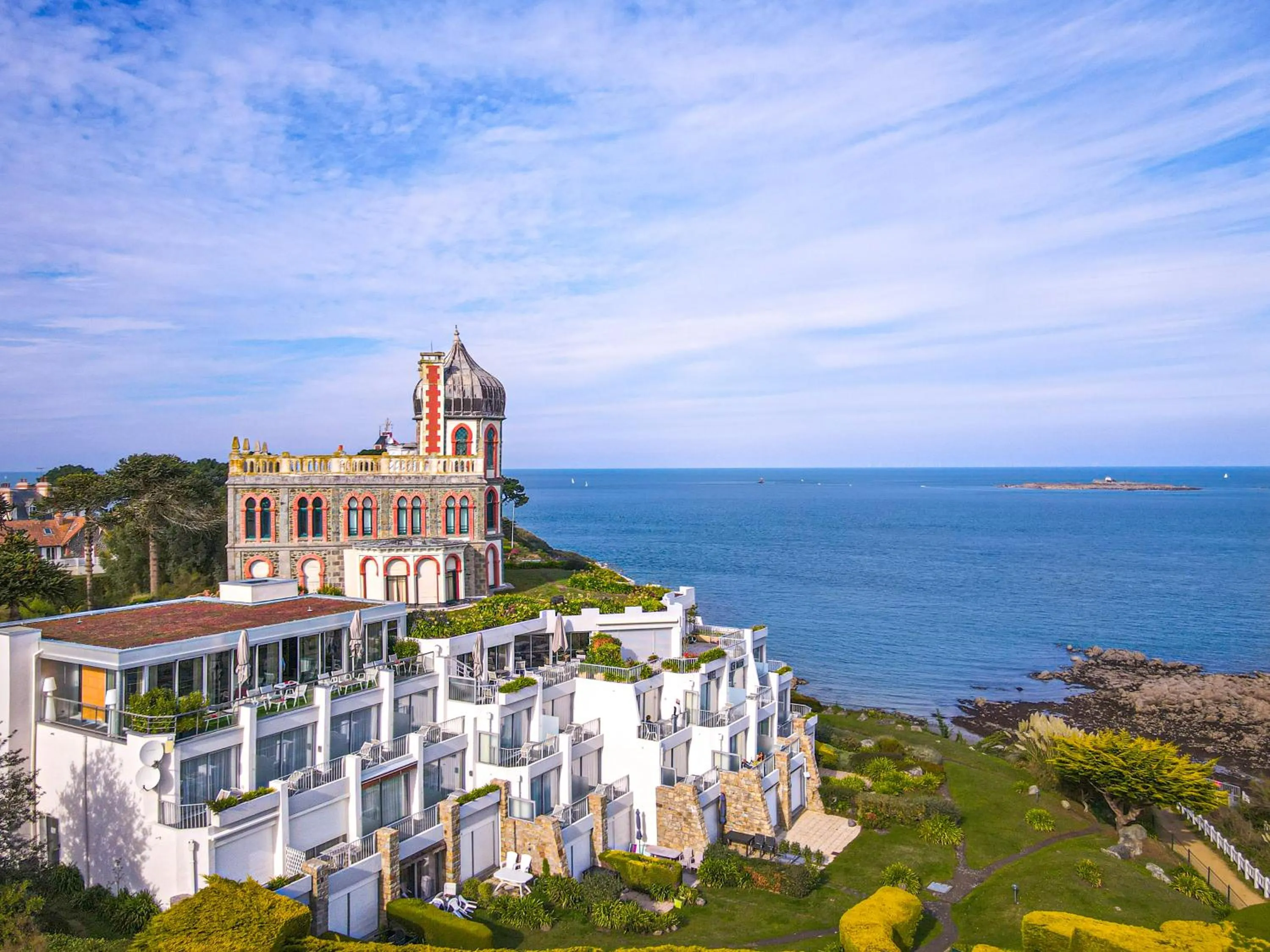 Lounge or bar in Hotel Ker Moor Saint-Quay Portrieux