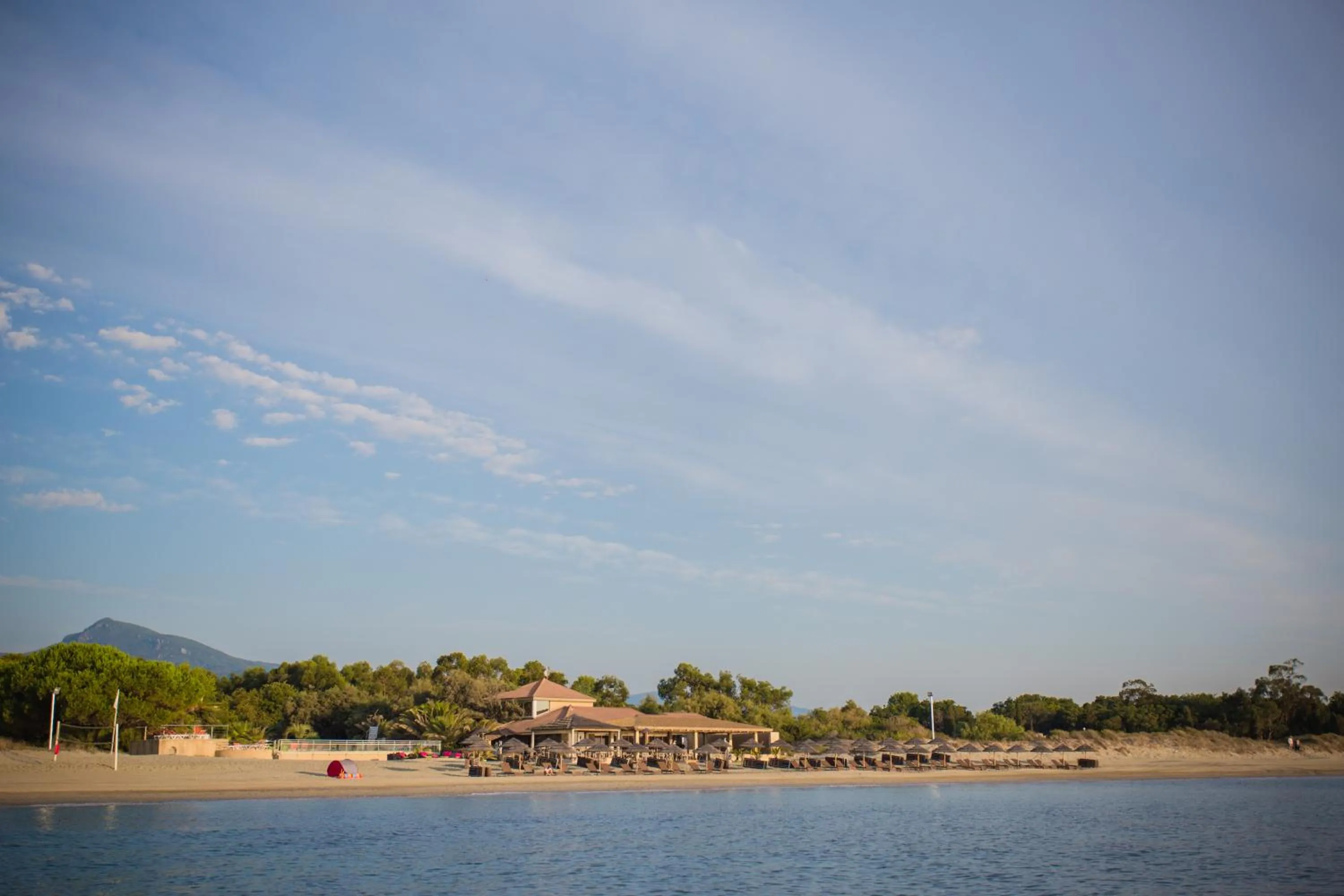 Beach in Village Vacances La Vallicella
