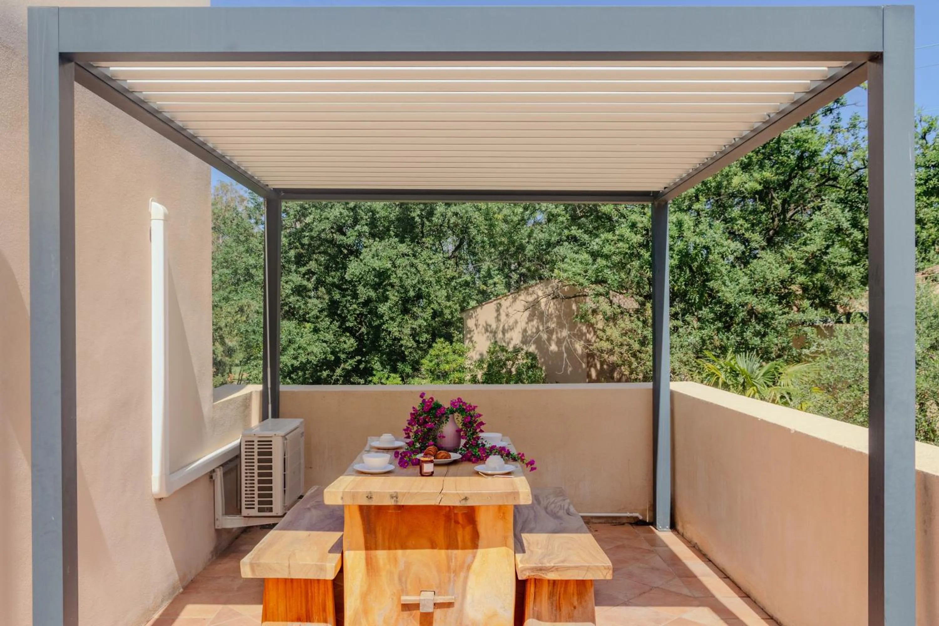 Balcony/Terrace in Village Vacances La Vallicella