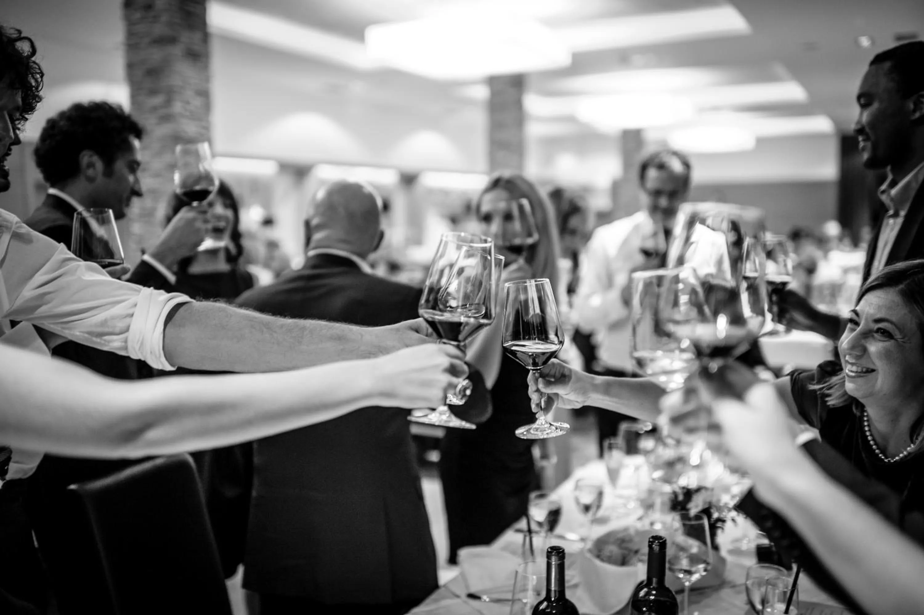 People in Grand Hotel Molveno