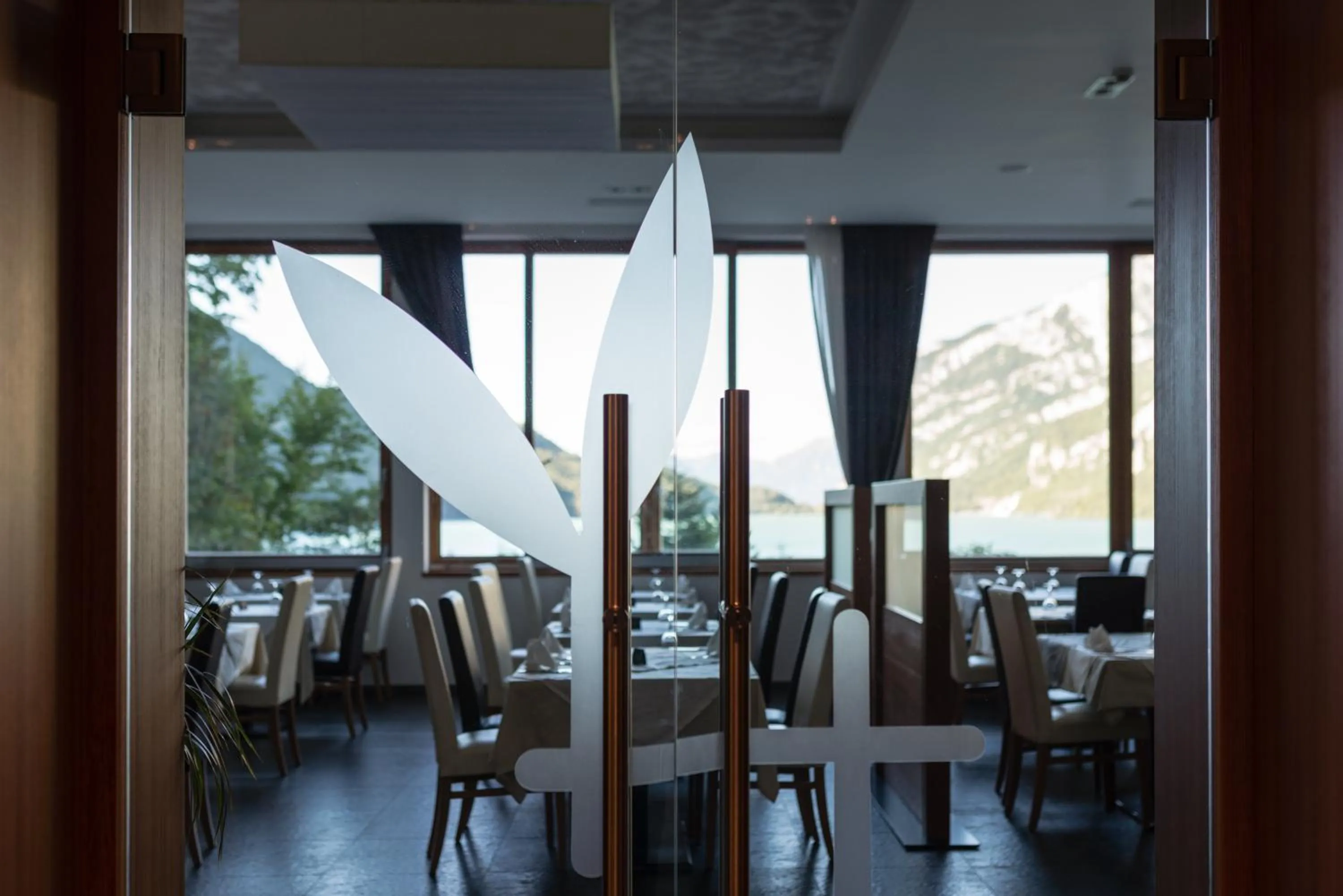 Restaurant/places to eat in Grand Hotel Molveno