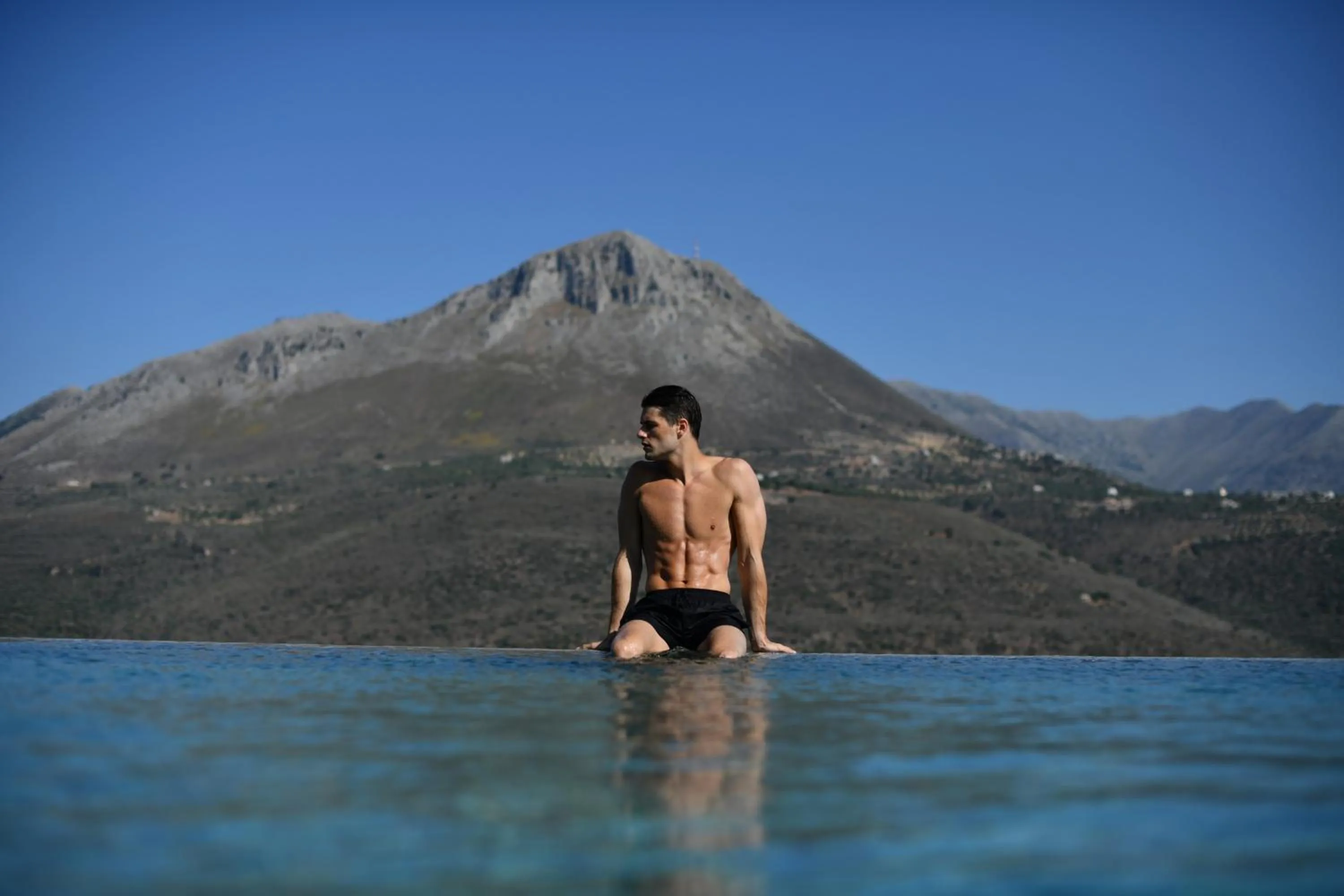 Swimming pool in Petra & Fos Boutique Hotel & Spa