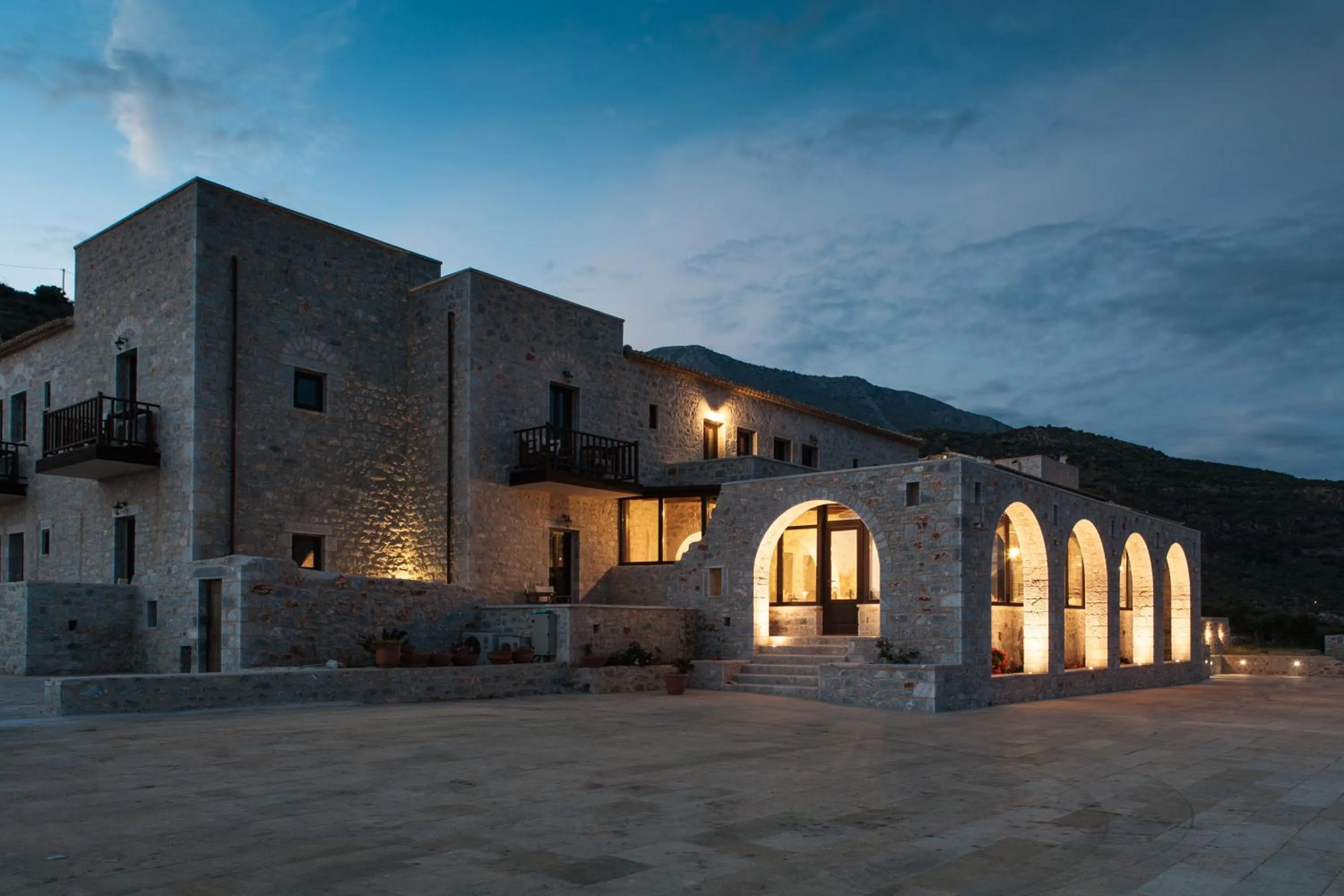 Property building in Petra & Fos Boutique Hotel & Spa