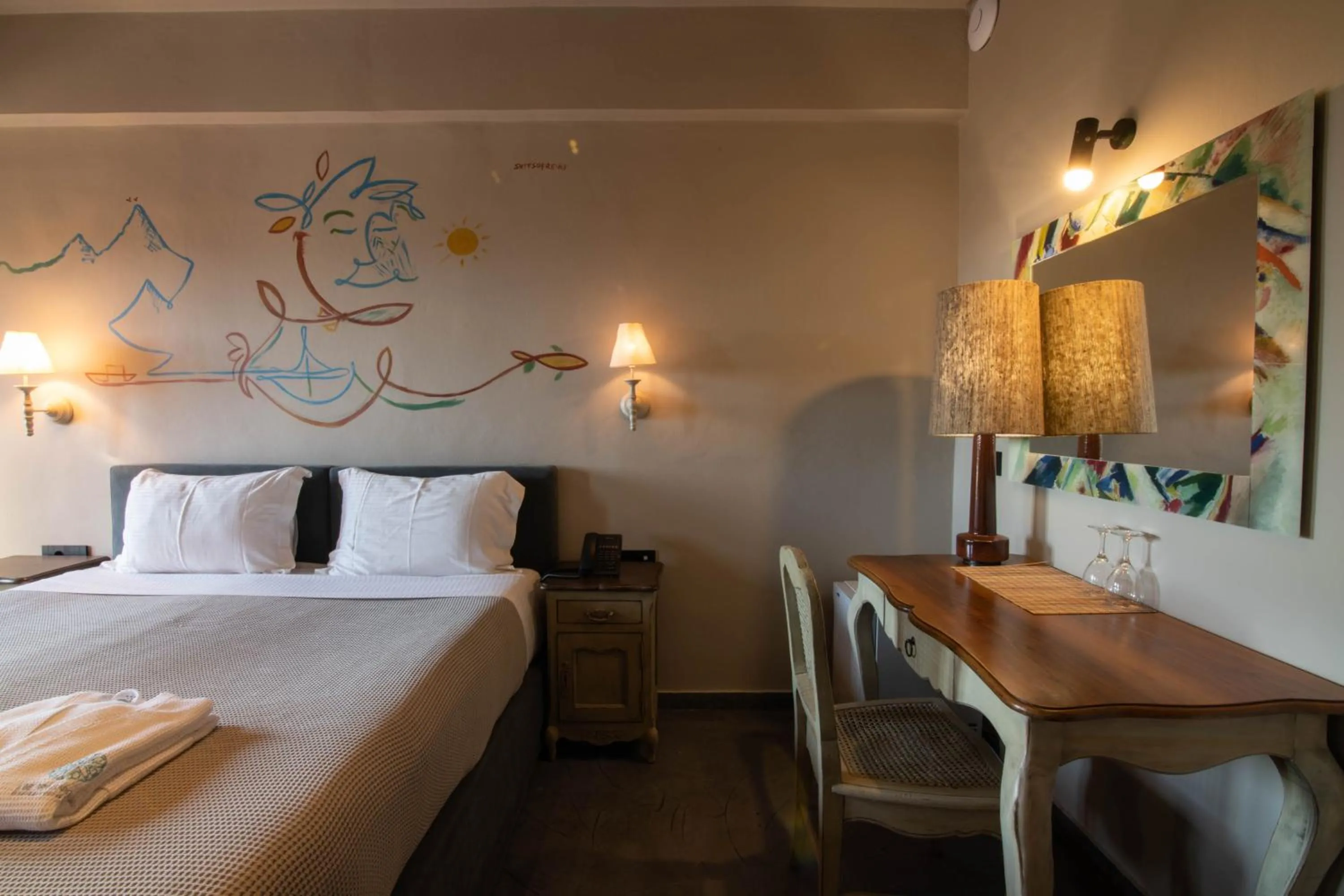 Restaurant/places to eat in Petra & Fos Boutique Hotel & Spa