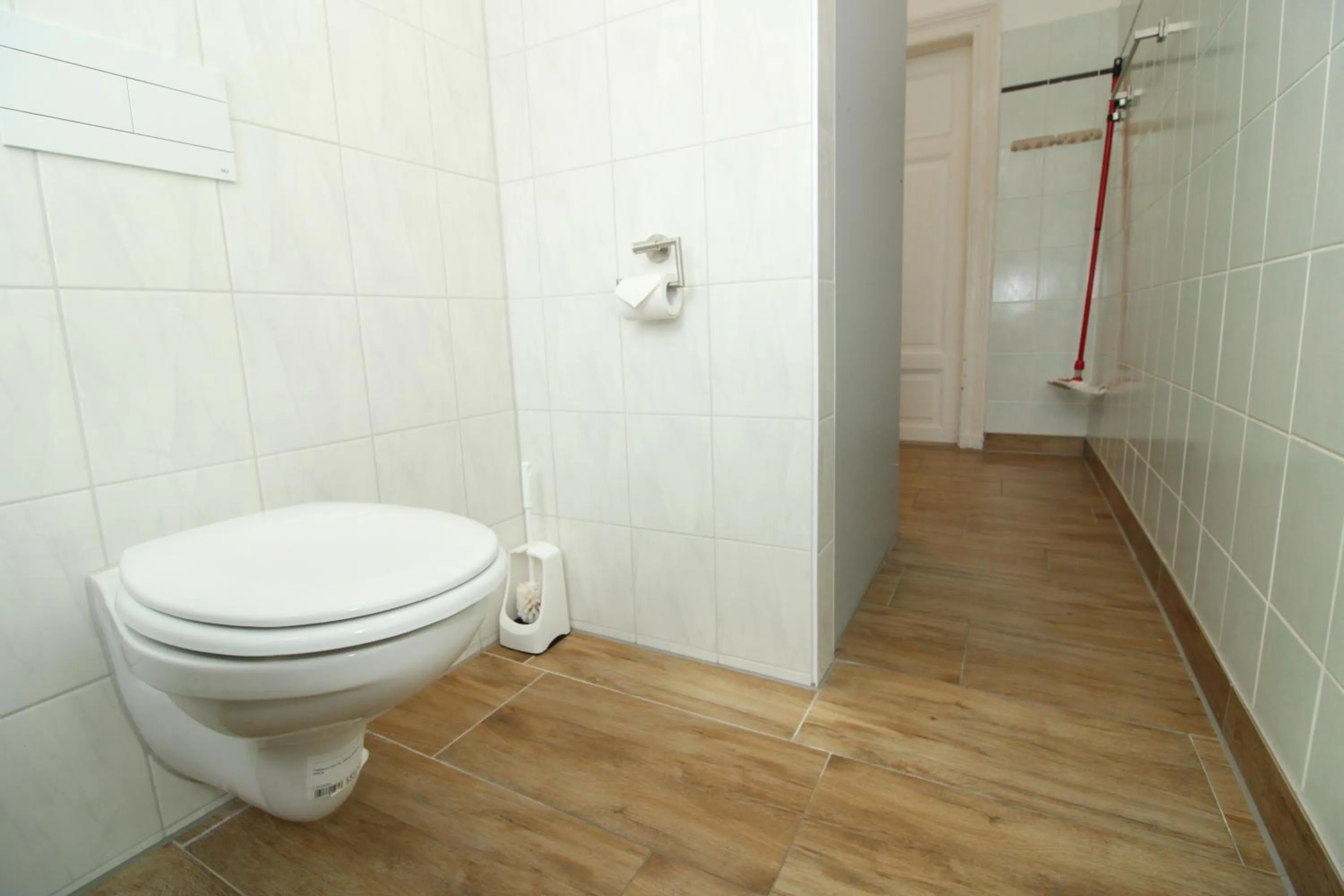 Bathroom in Space Hotel im Campus der JvP Schule