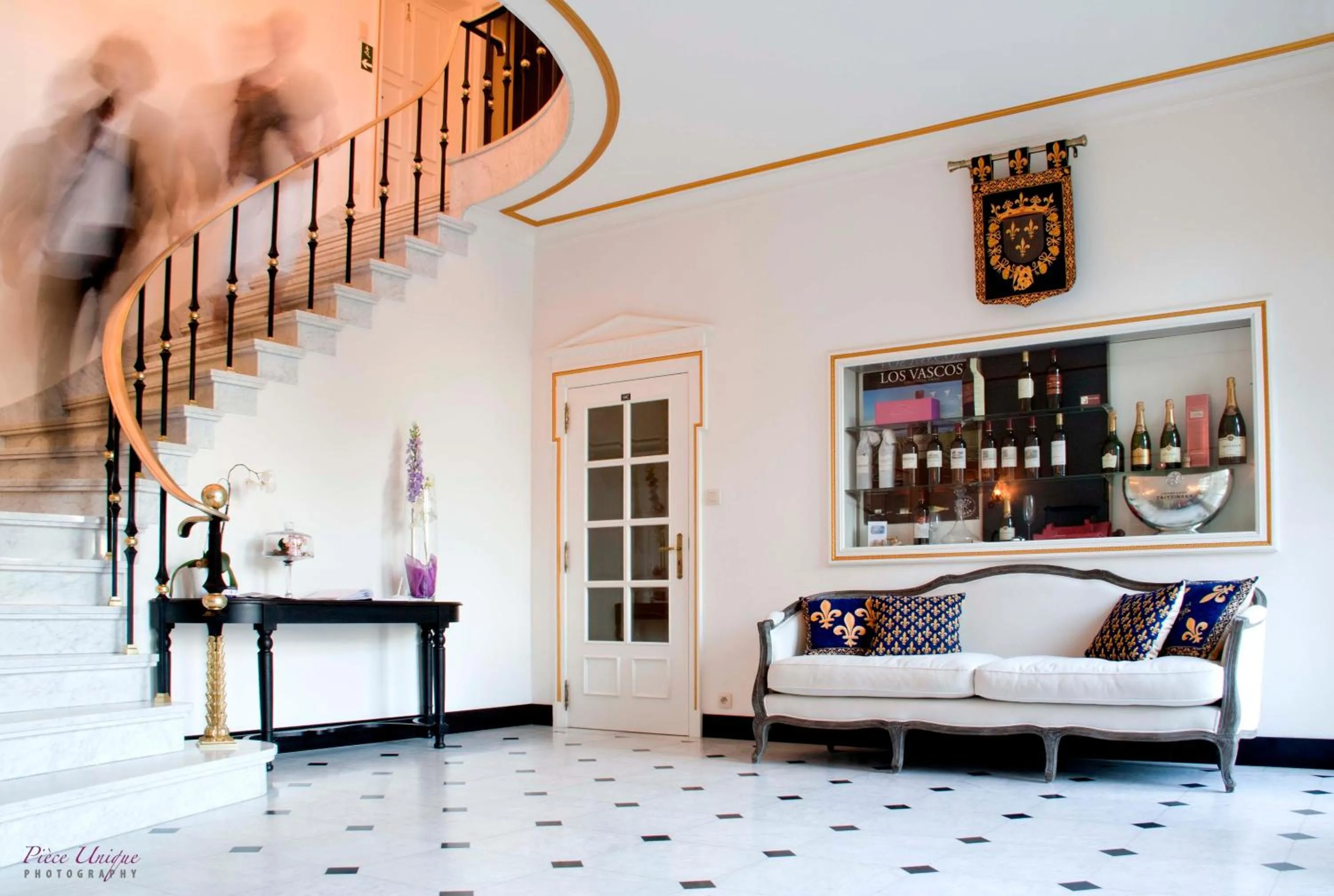 Lobby or reception in Hotel Fleur de Lys