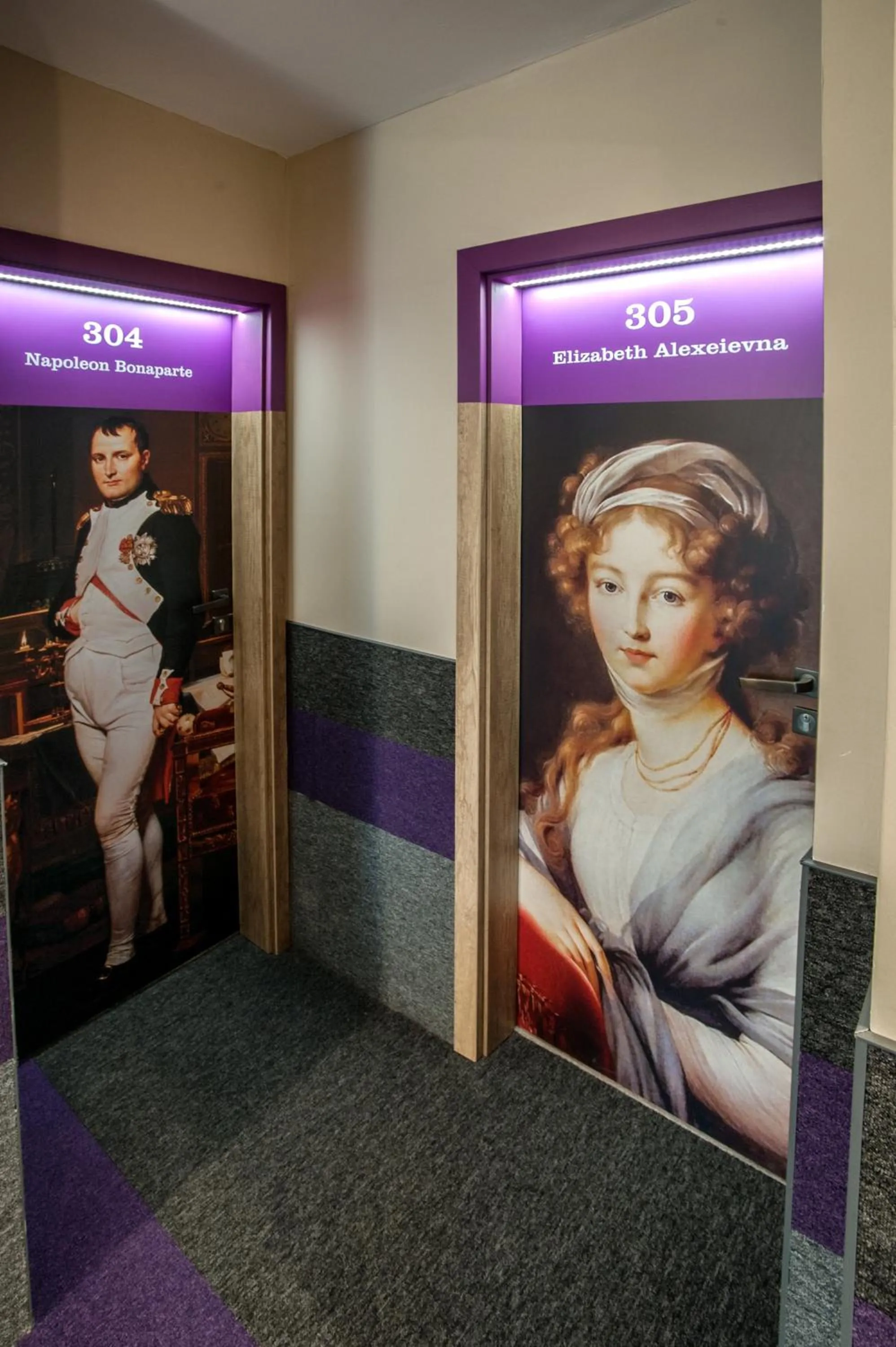 Floor plan in White House Family Hotel Spa zone