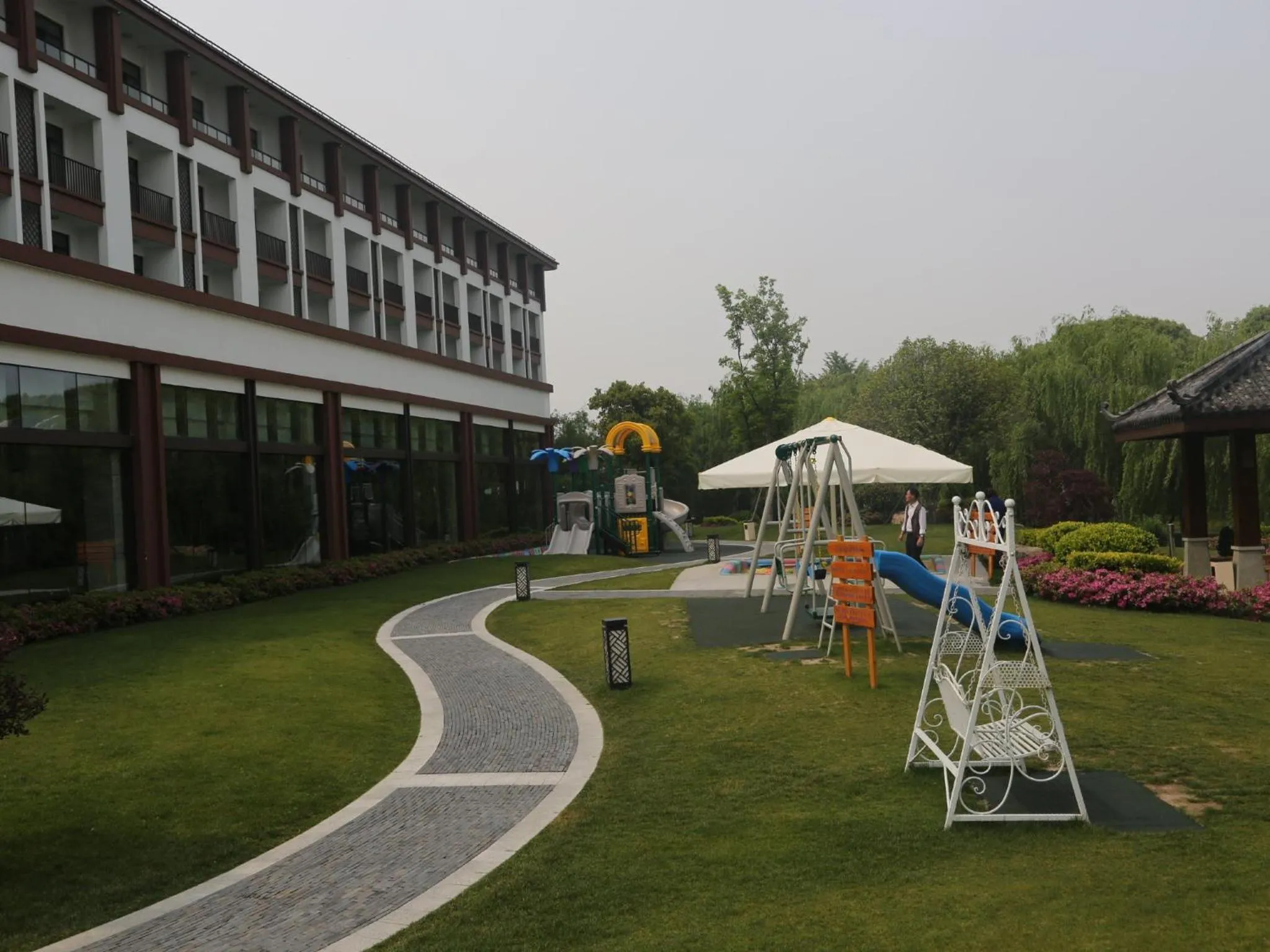 Children play ground in Tongli Lake Resort Phase II