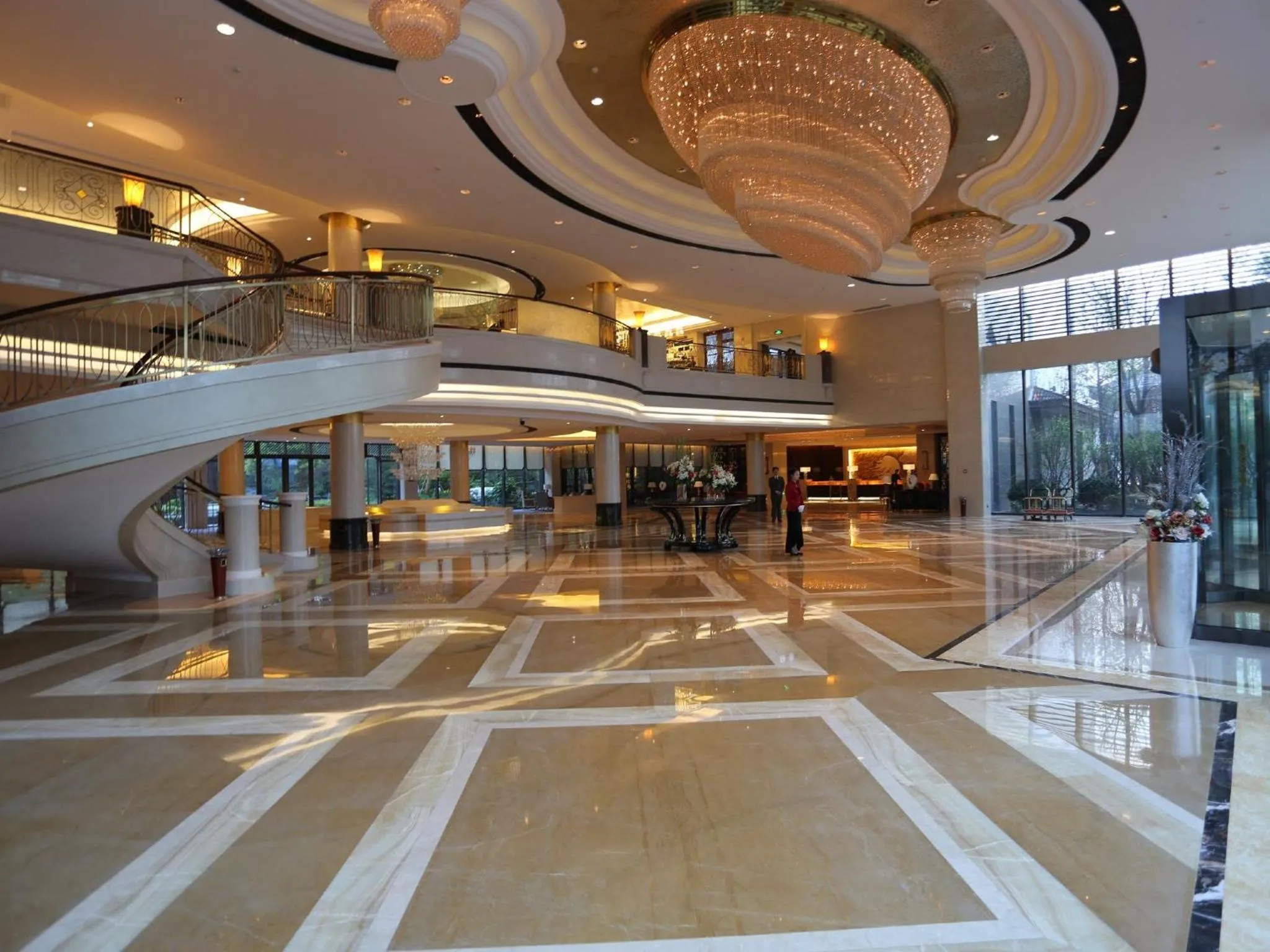 Lobby or reception in Tongli Lake Resort Phase II