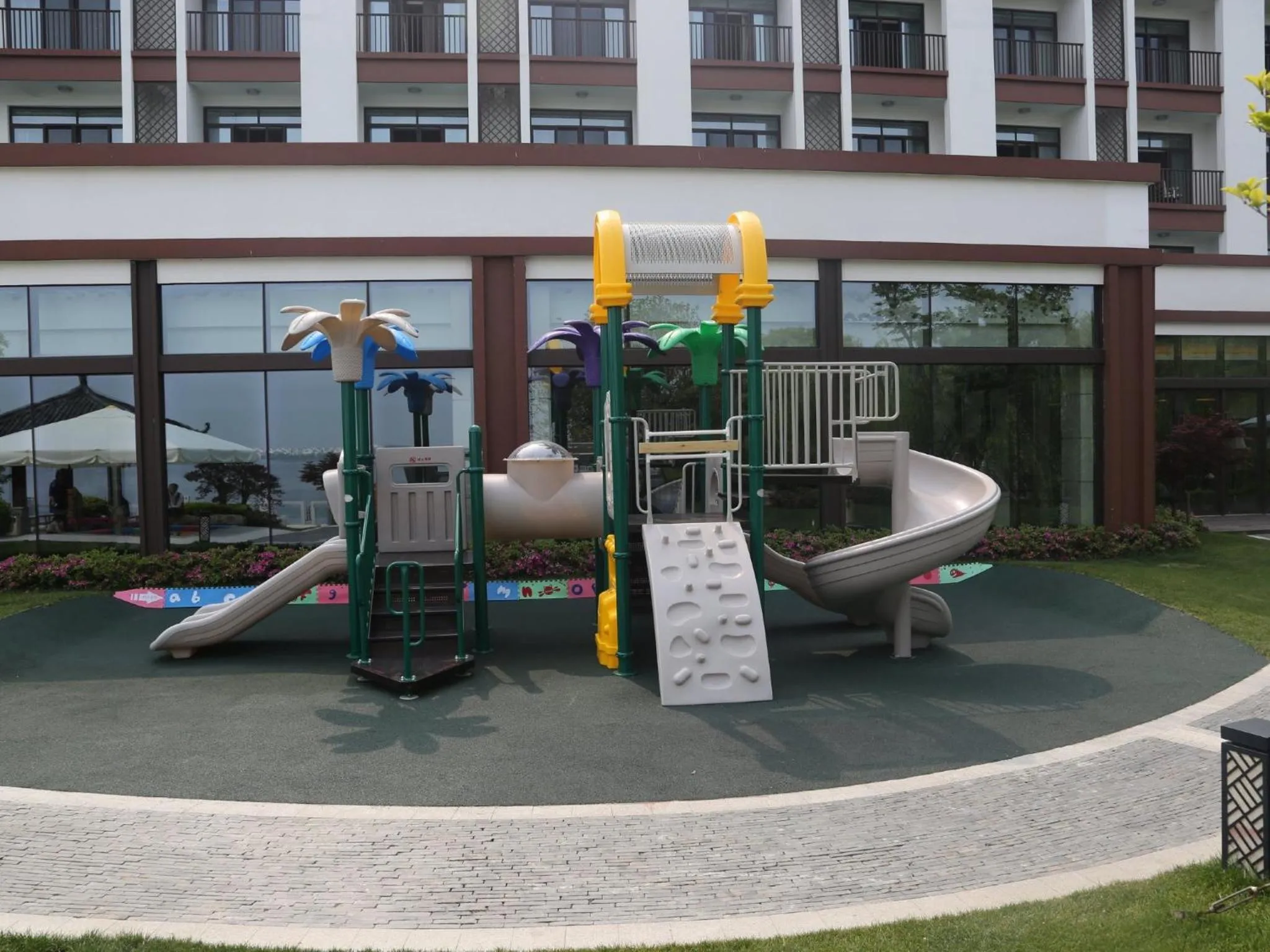 Children play ground in Tongli Lake Resort Phase II