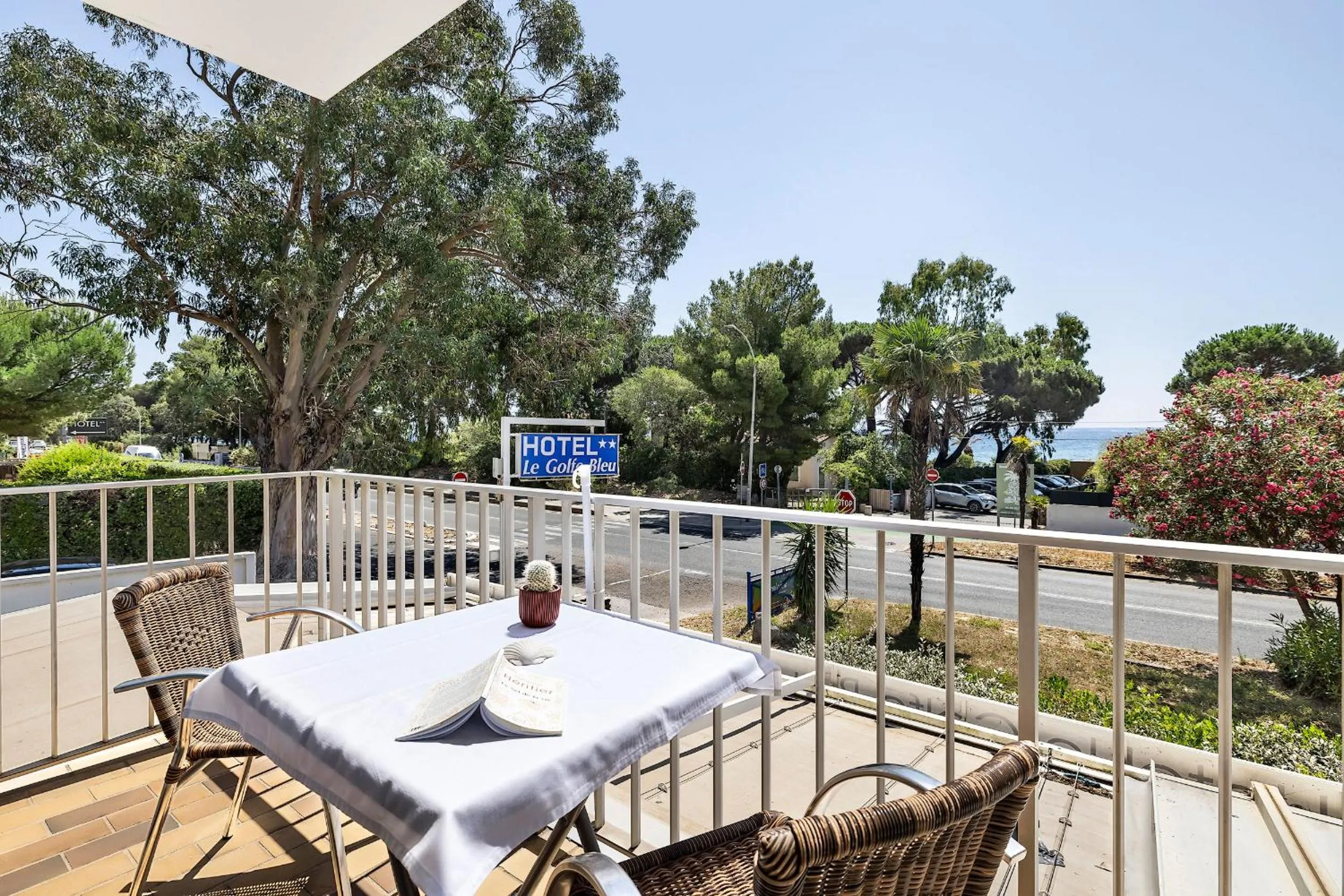 View (from property/room) in Hotel Le Golfe Bleu