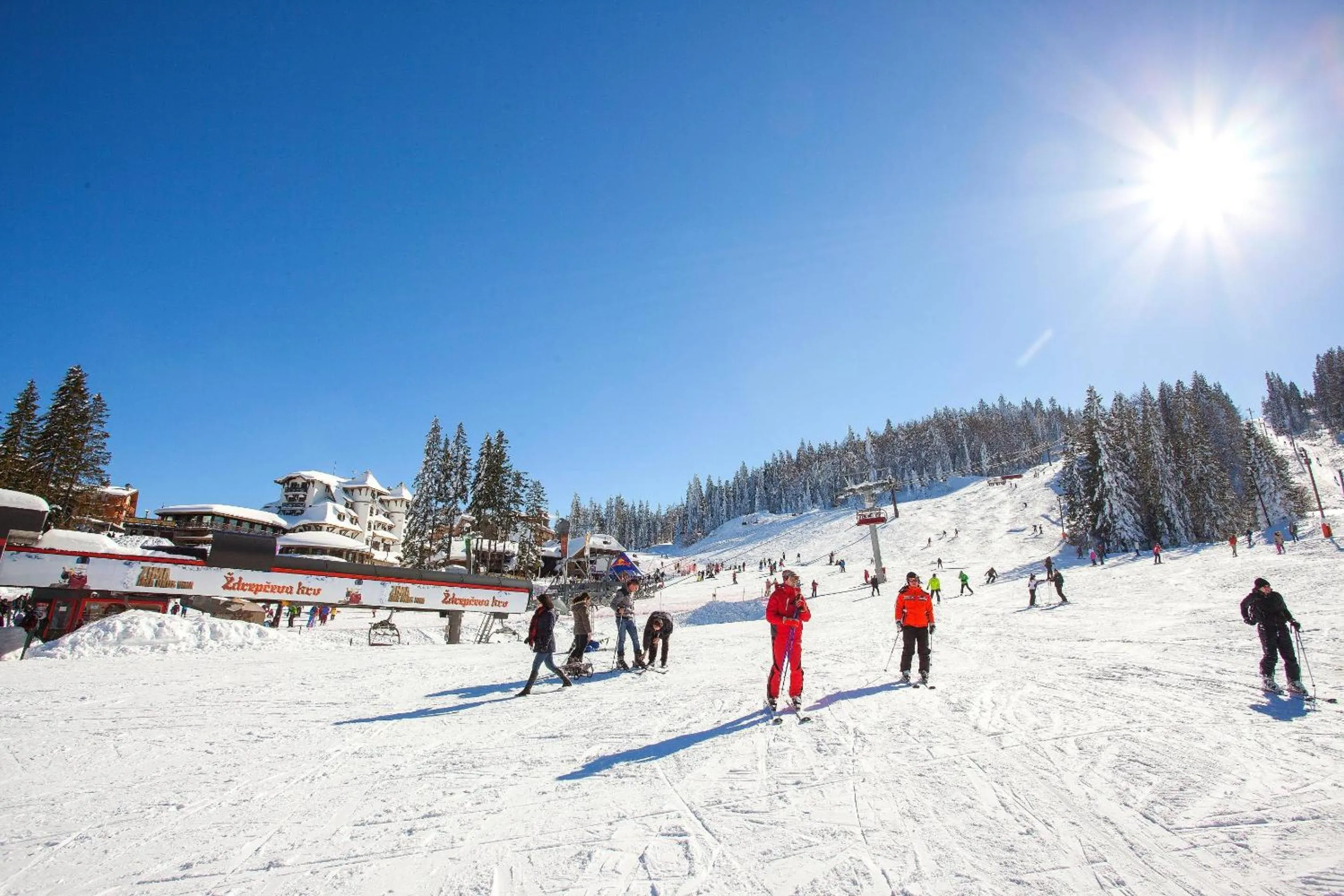 Mountain view in Termag Hotel Jahorina