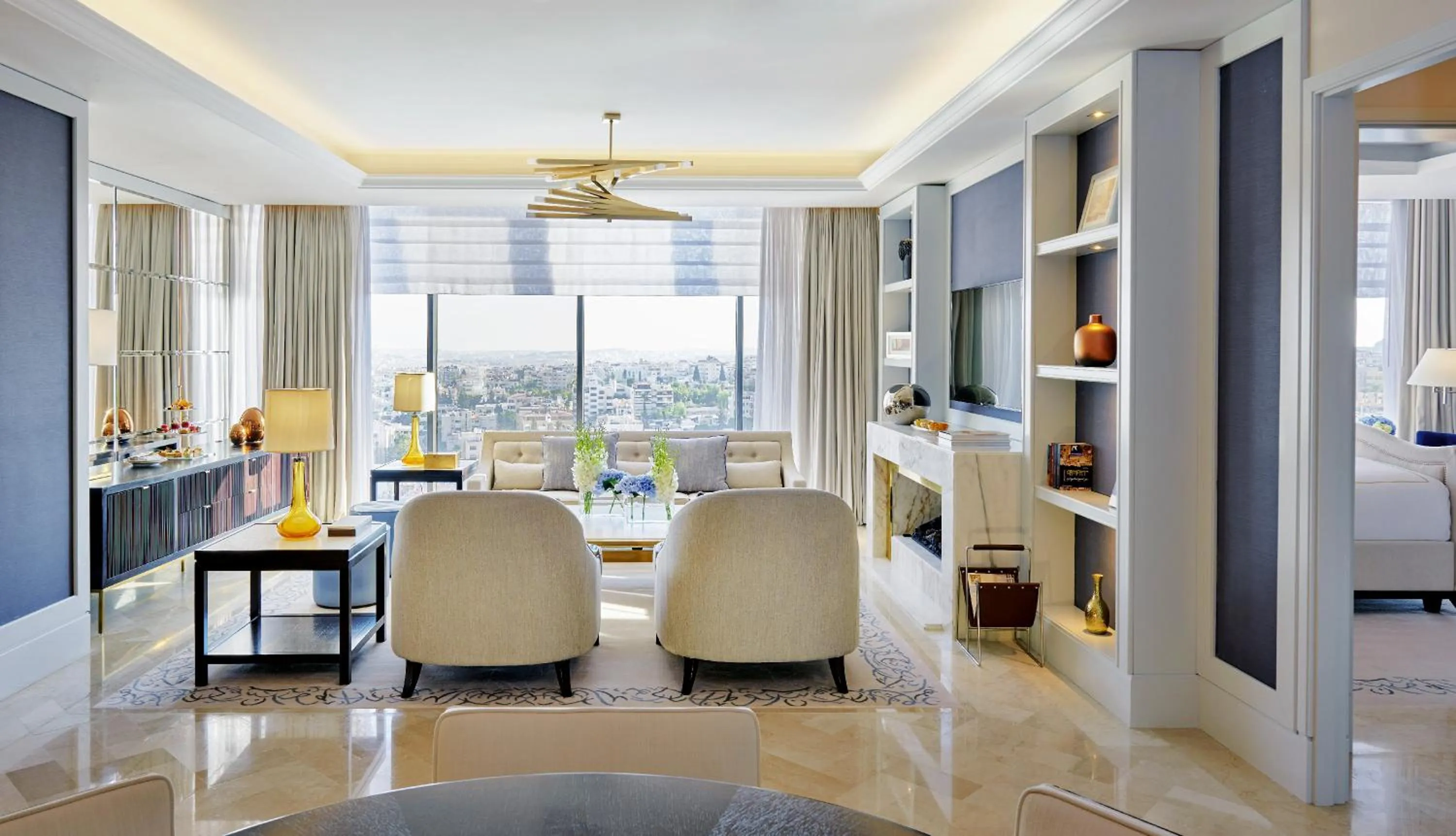 Living room in Fairmont Amman
