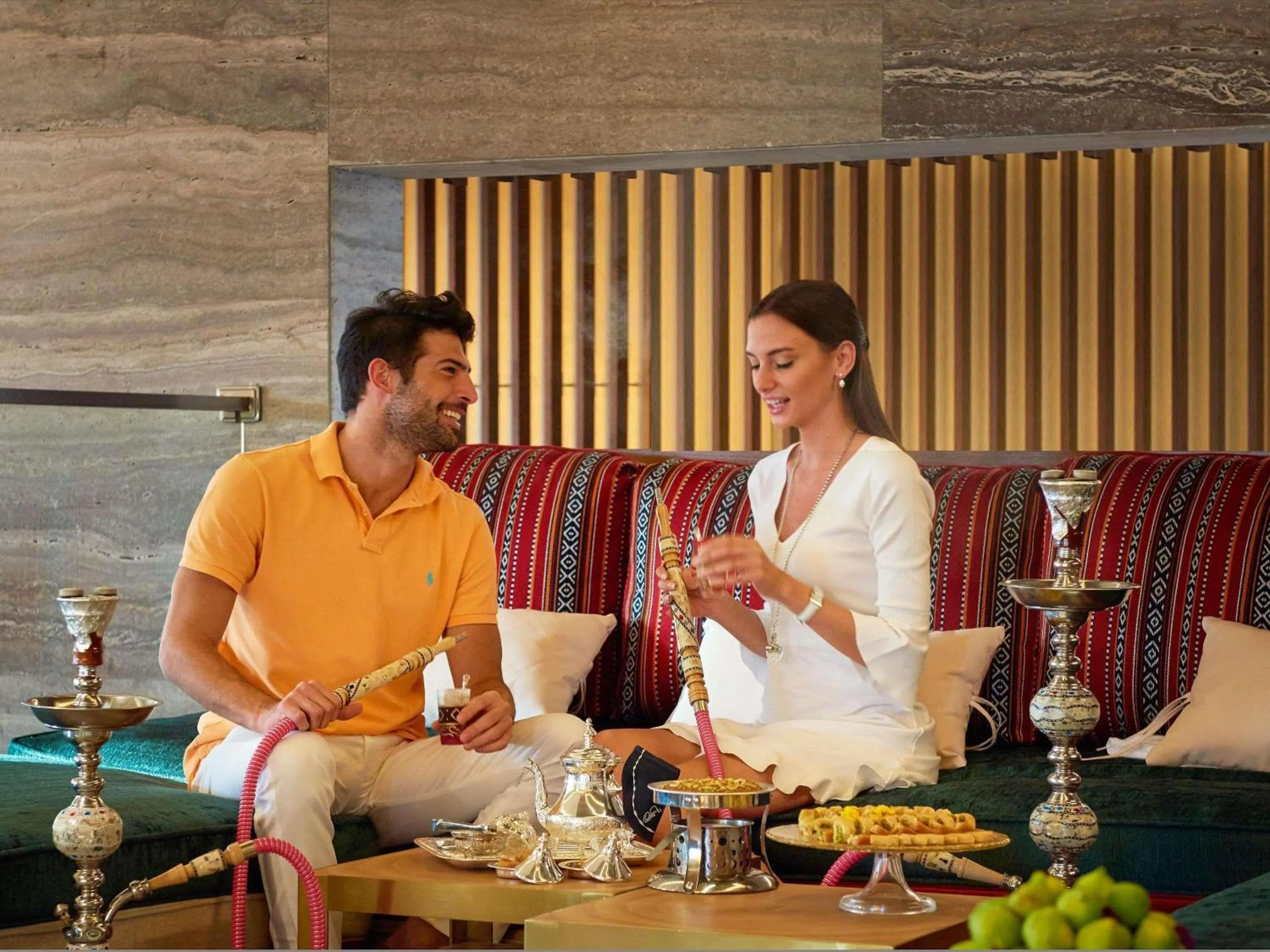 Lounge or bar in Fairmont Amman