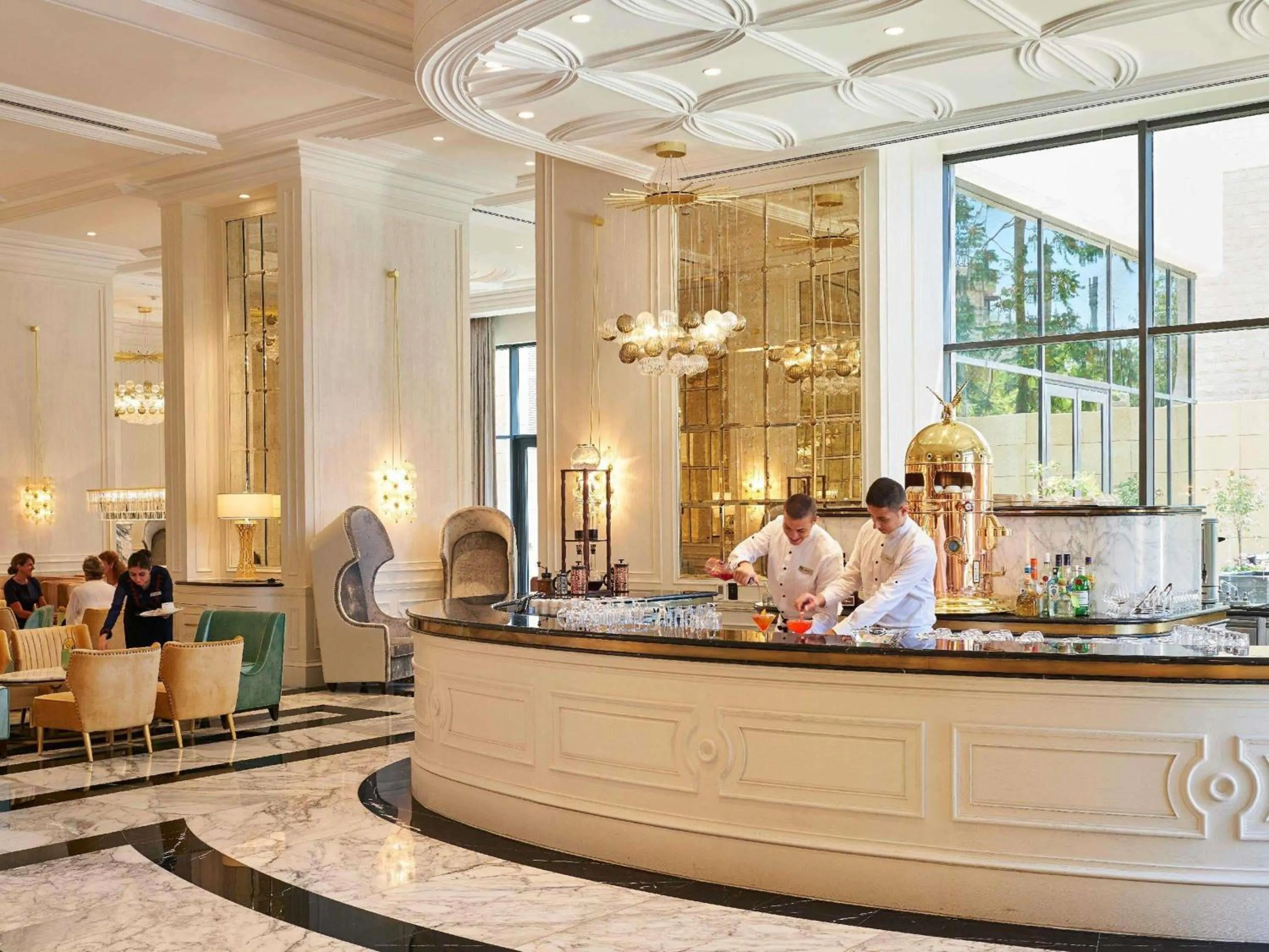 Restaurant/places to eat in Fairmont Amman