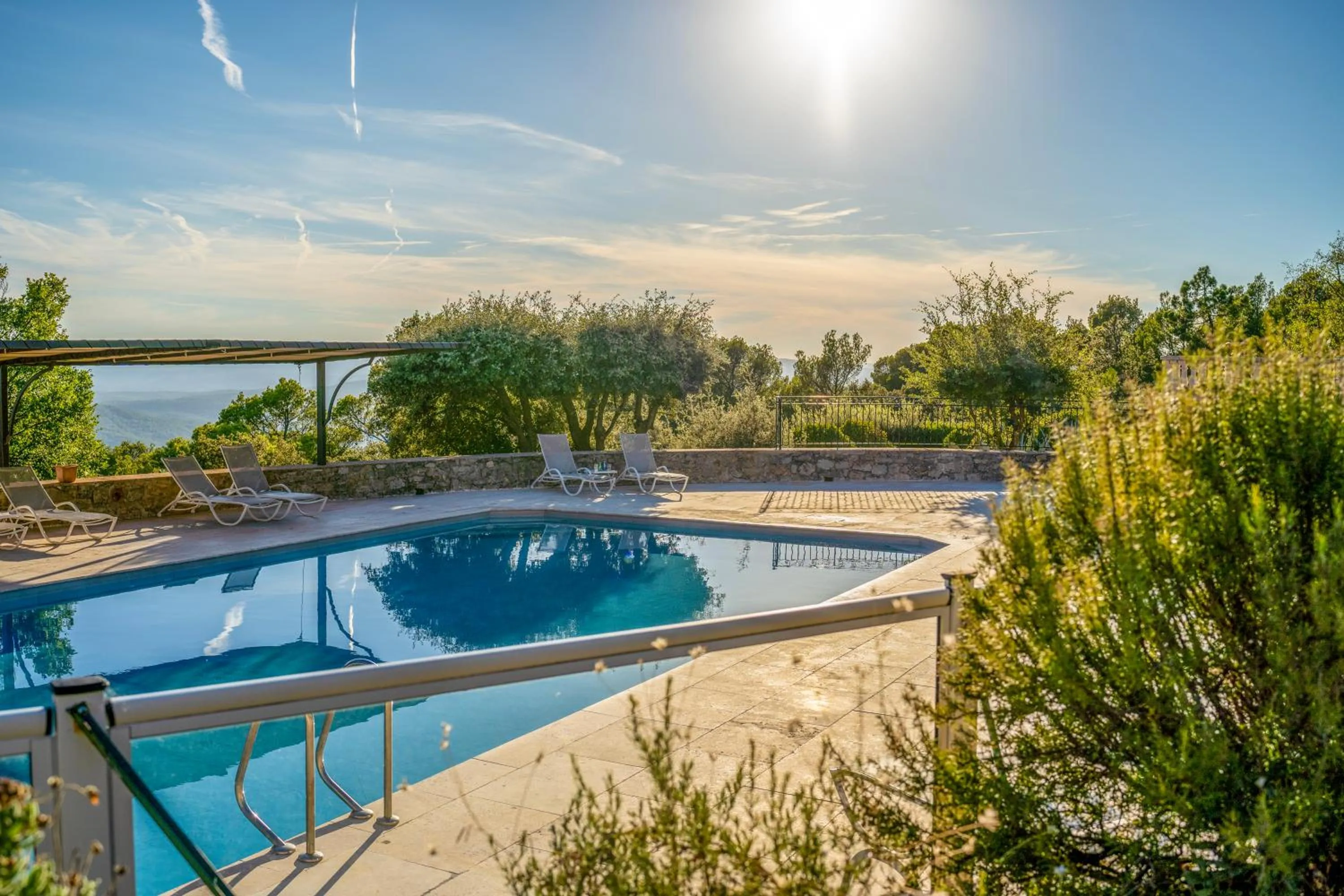 Swimming pool in La Bastide De Tourtour Hotel & Spa
