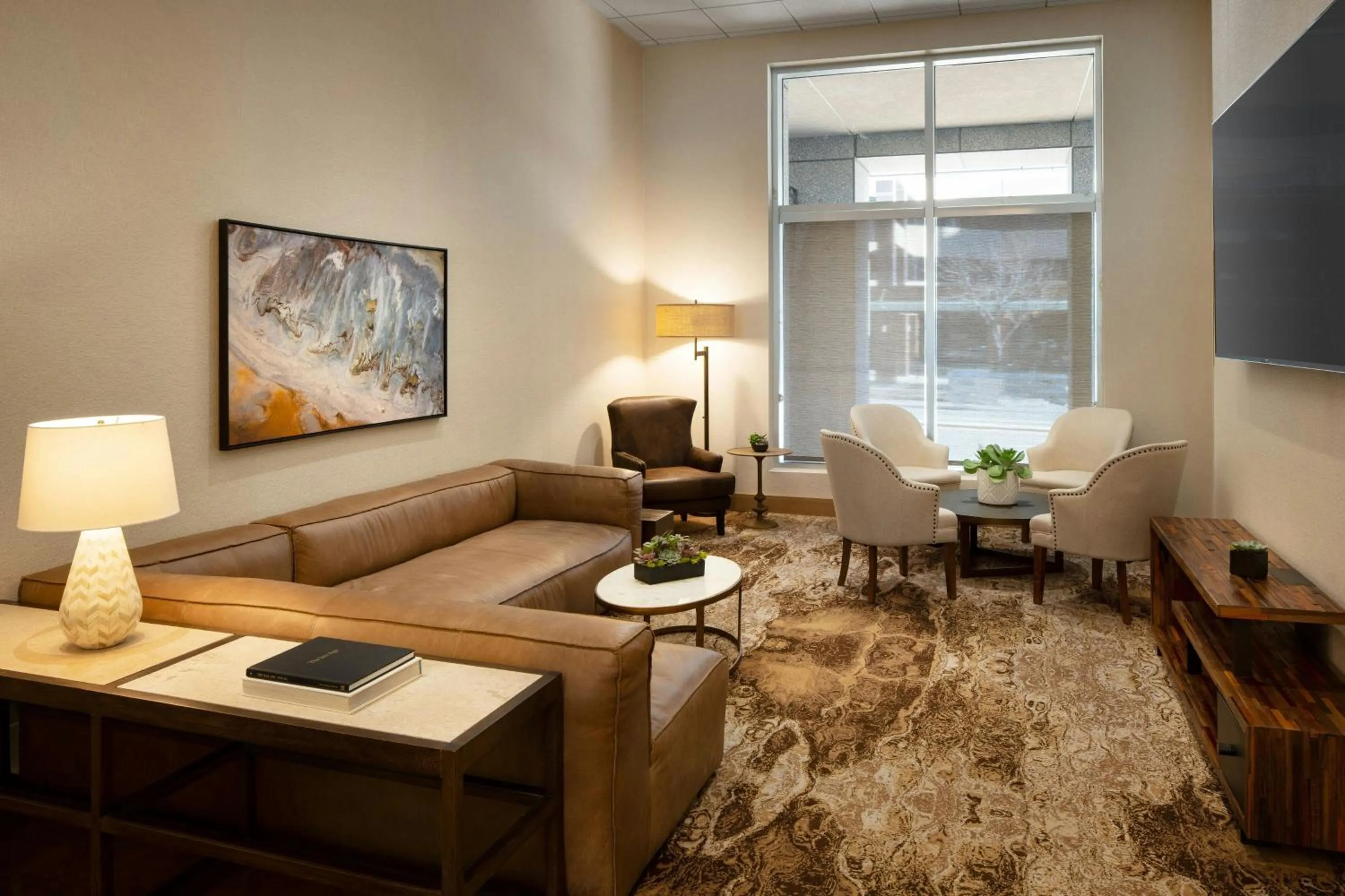 Lobby or reception in Marriott Salt Lake City Center