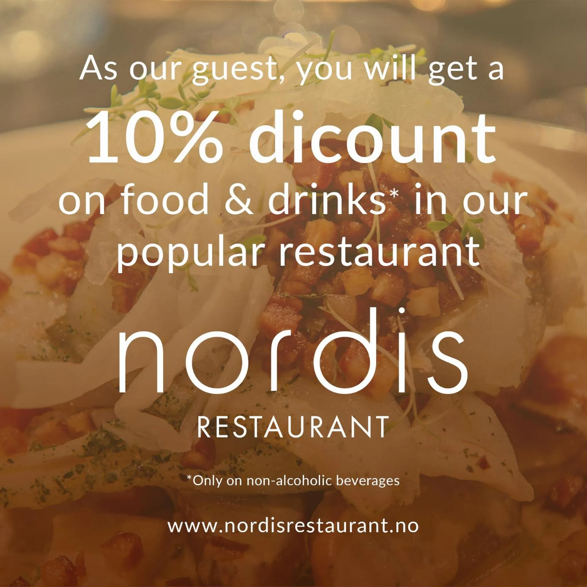 Restaurant/places to eat in Nordis Hotel Lofoten