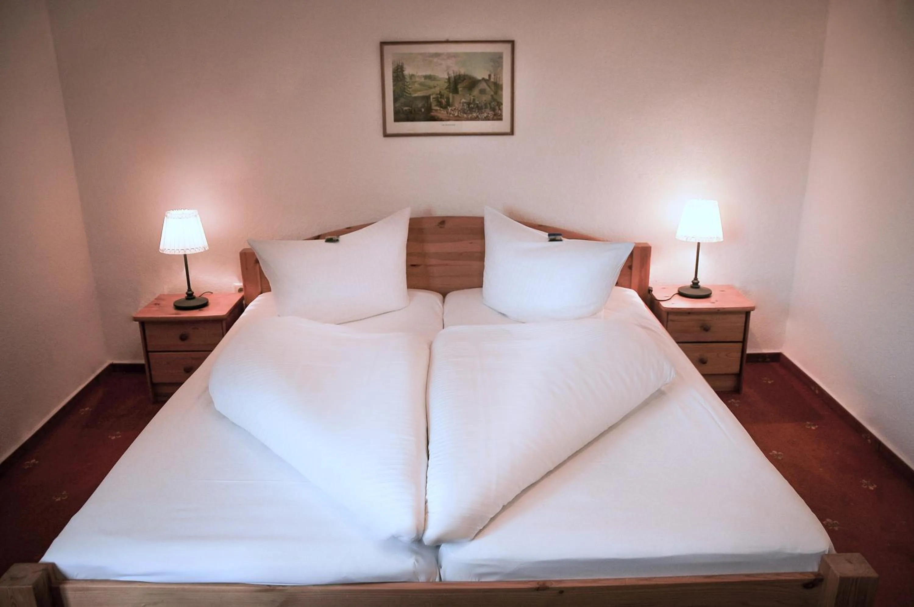 Photo of the whole room, Bed in Hotel Ruhekrug