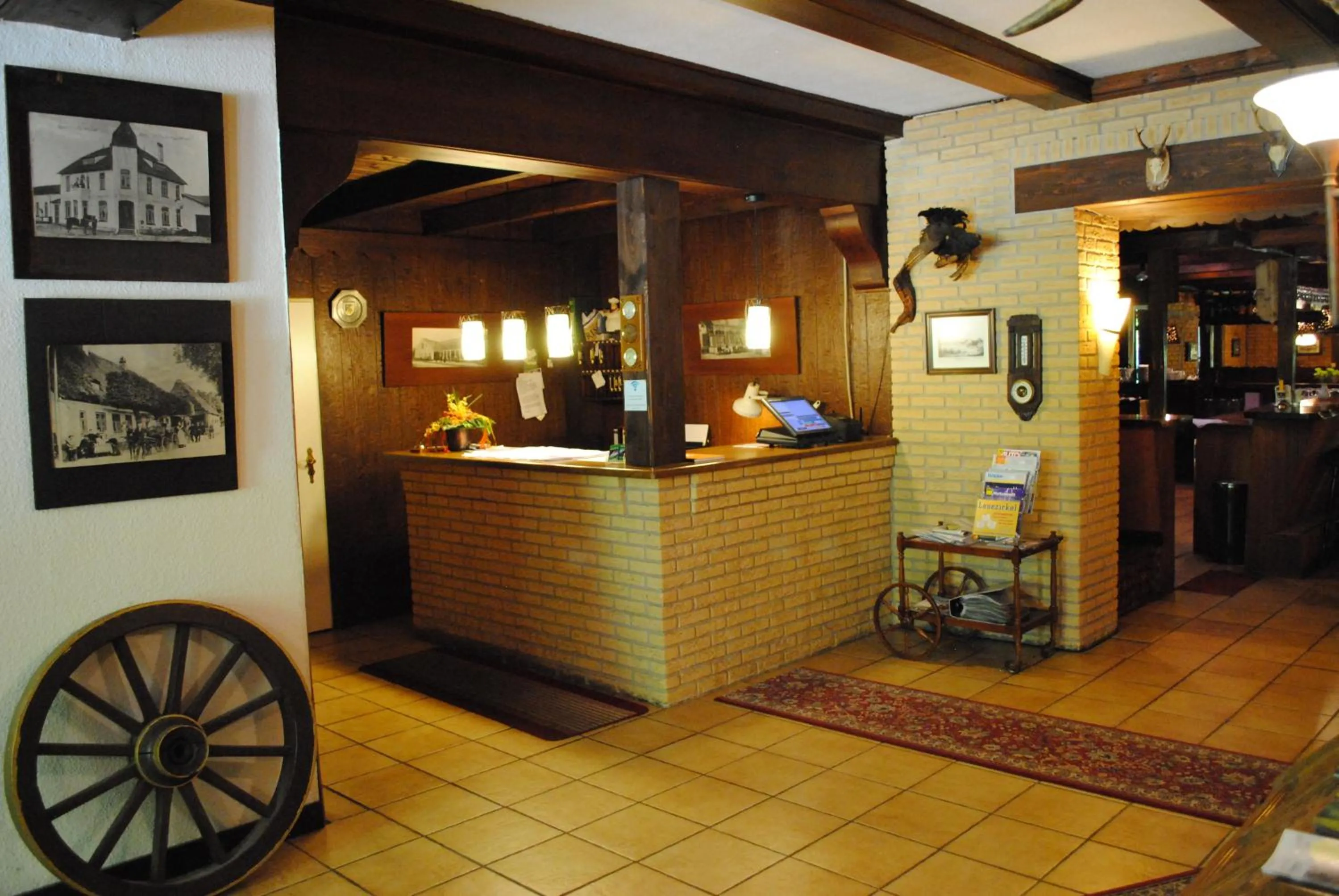 Lobby or reception in Hotel Ruhekrug