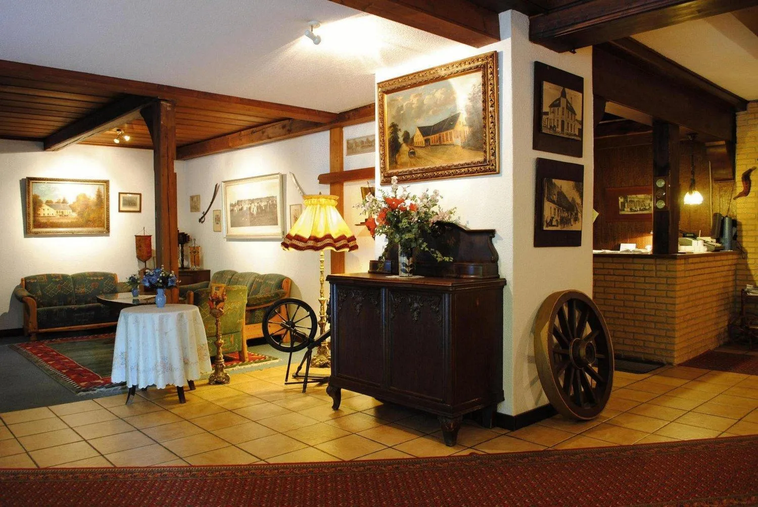 Lobby or reception in Hotel Ruhekrug