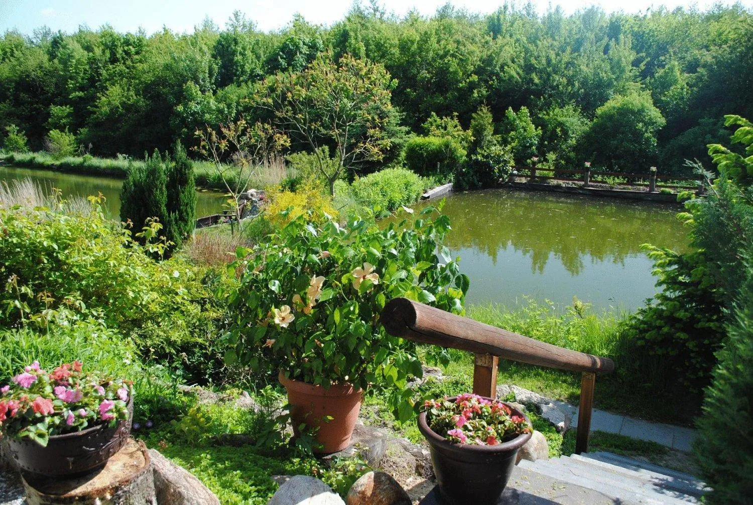 Garden in Hotel Ruhekrug