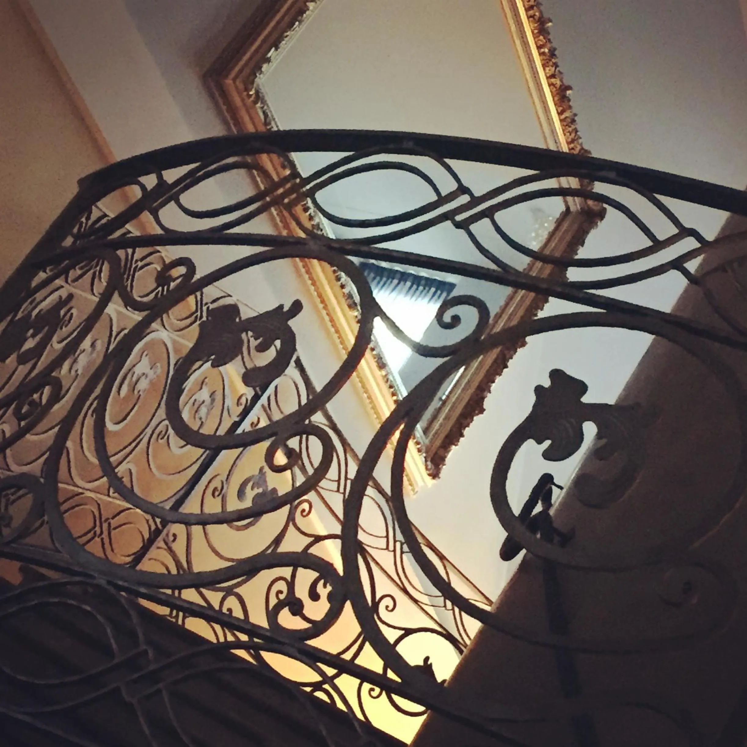 Decorative detail in Hotel Villa Cinzia