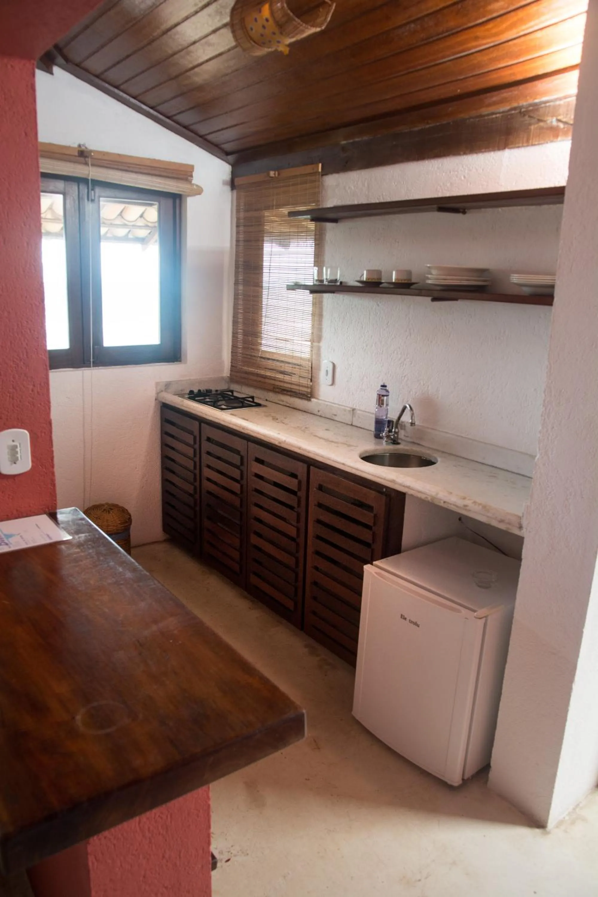 Kitchen or kitchenette in Baixu Village