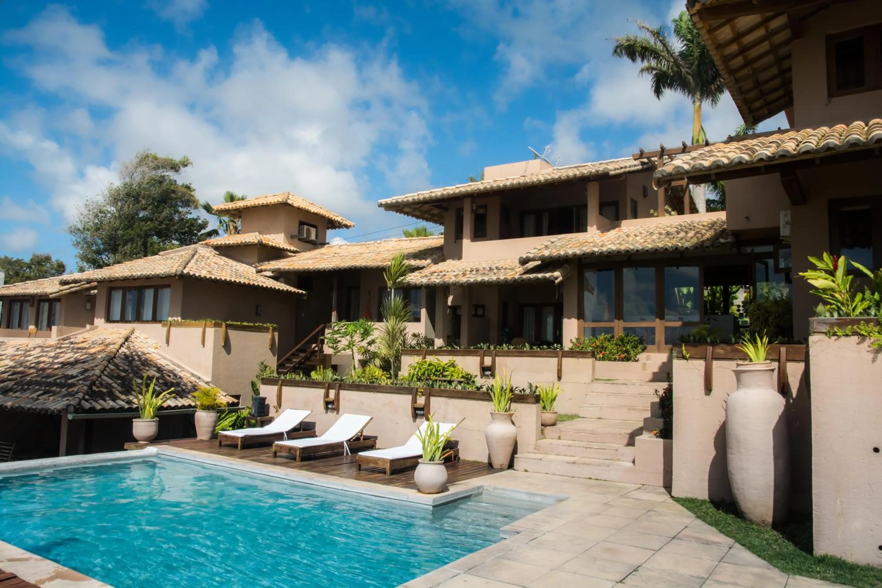 Pool view in Baixu Village