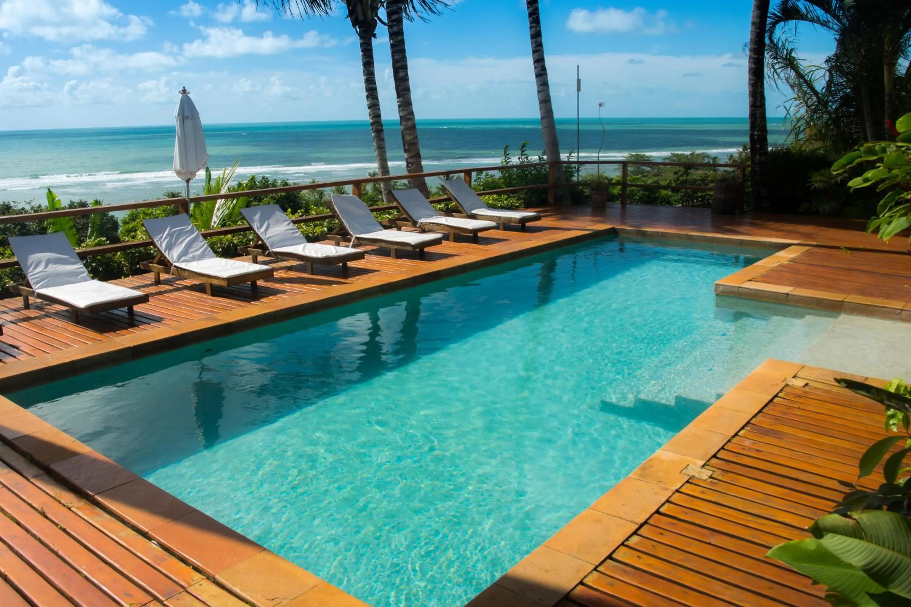 Pool view in Baixu Village