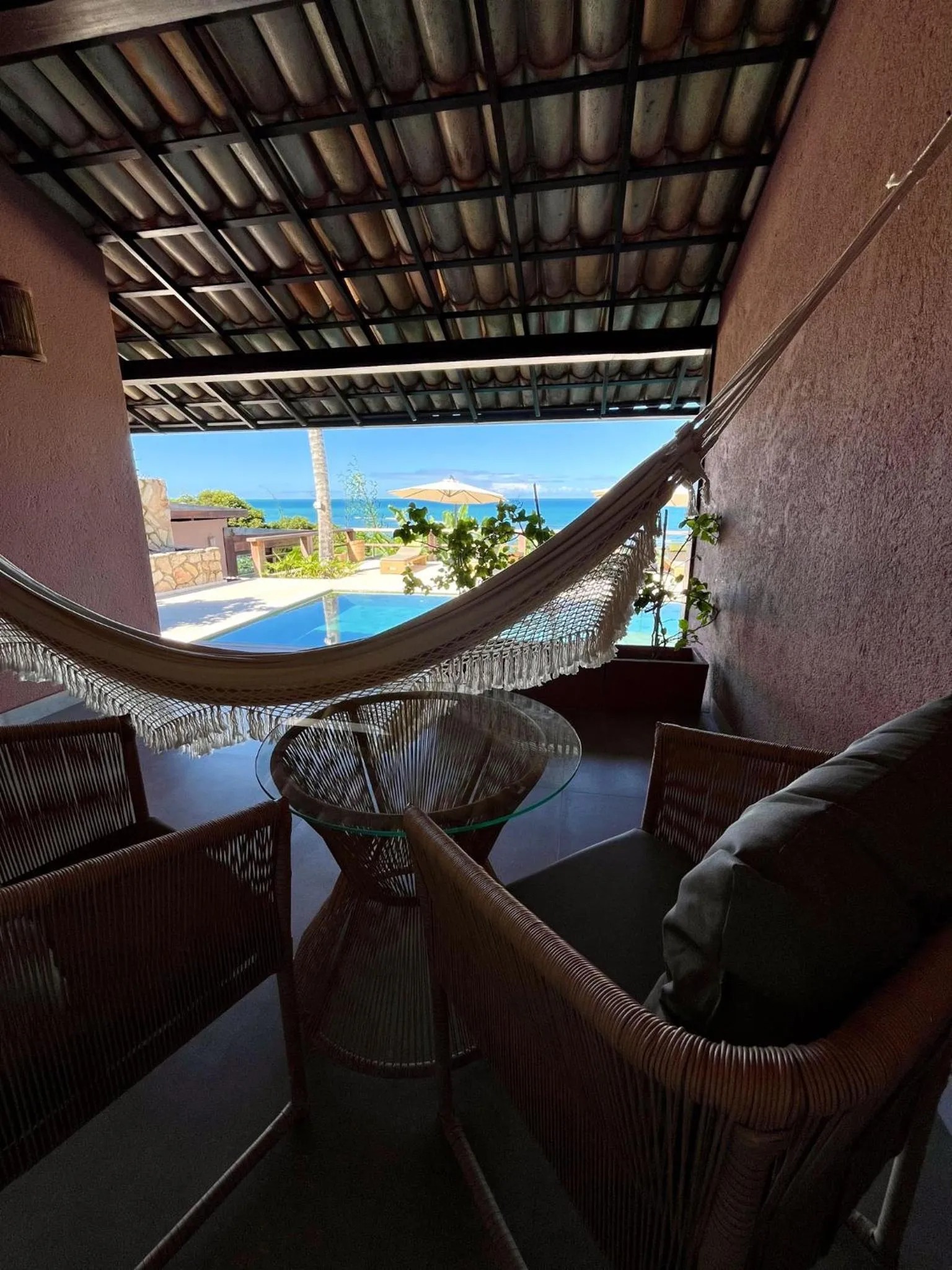 Patio in Baixu Village