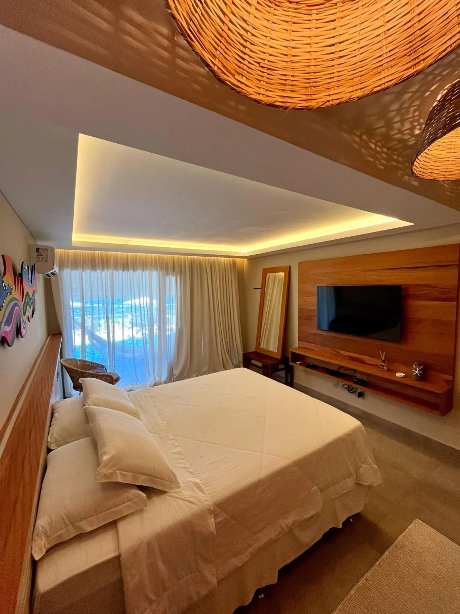 Bedroom, Bed in Baixu Village