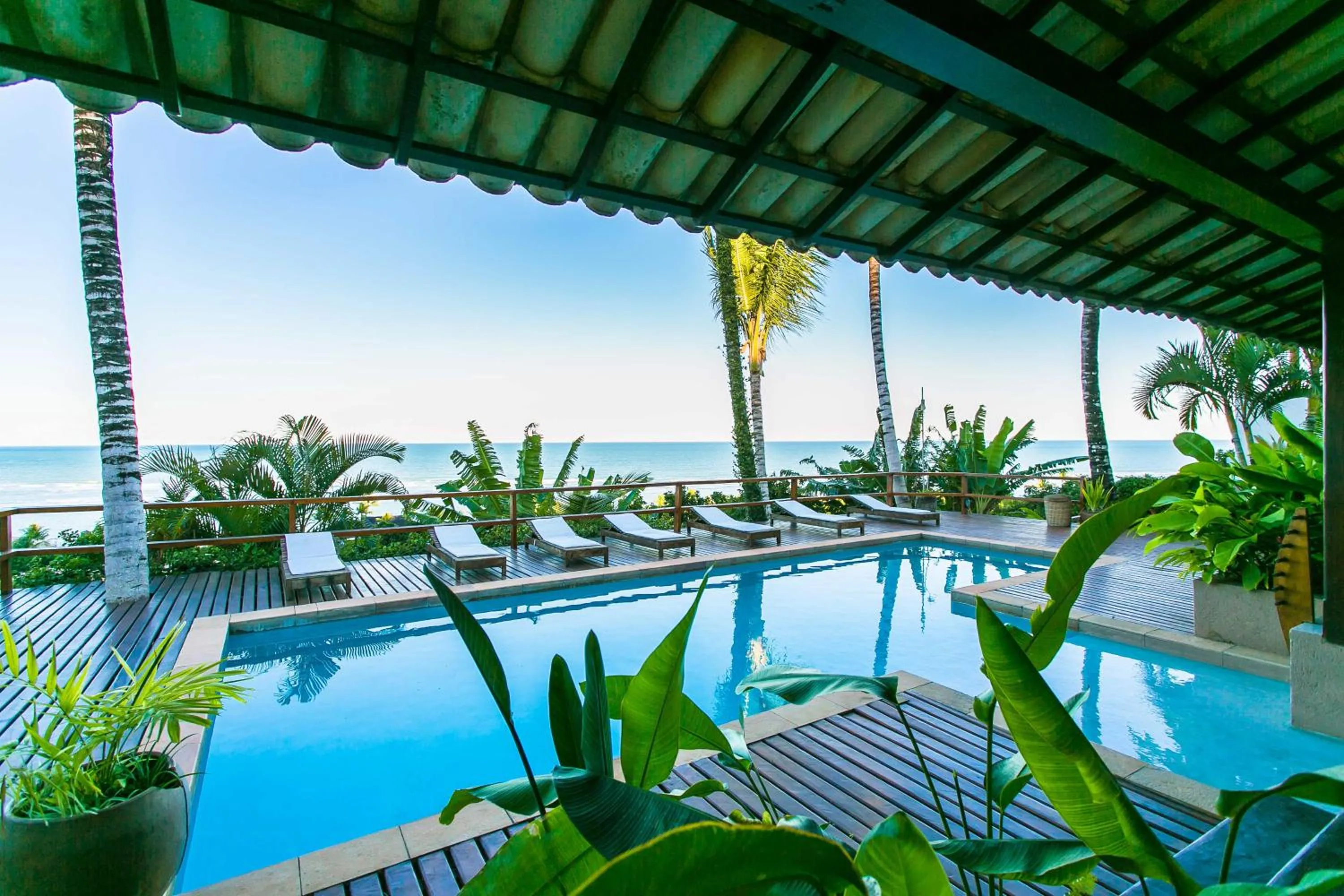 Swimming pool in Baixu Village