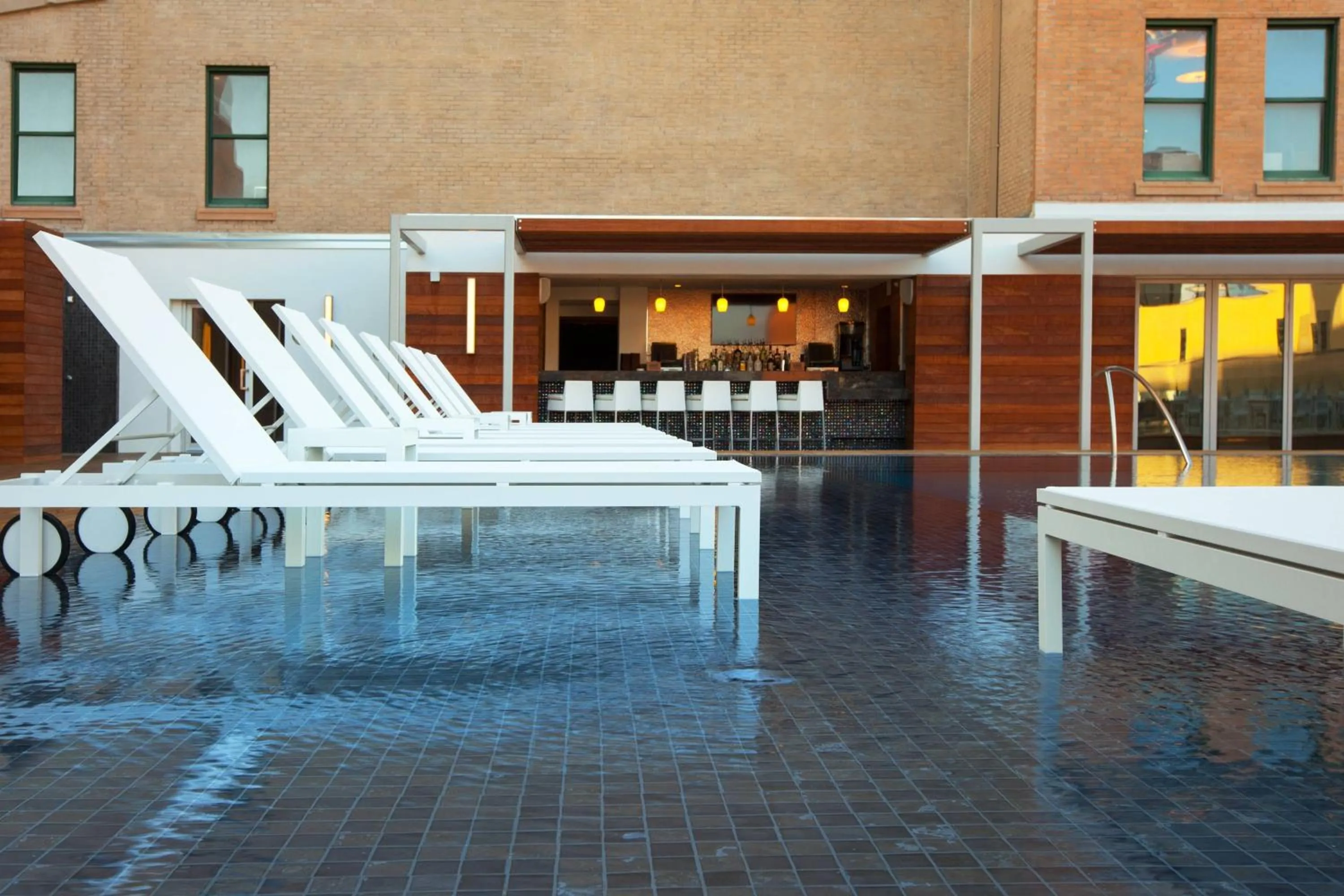Swimming pool in The St. Anthony, a Luxury Collection Hotel, San Antonio