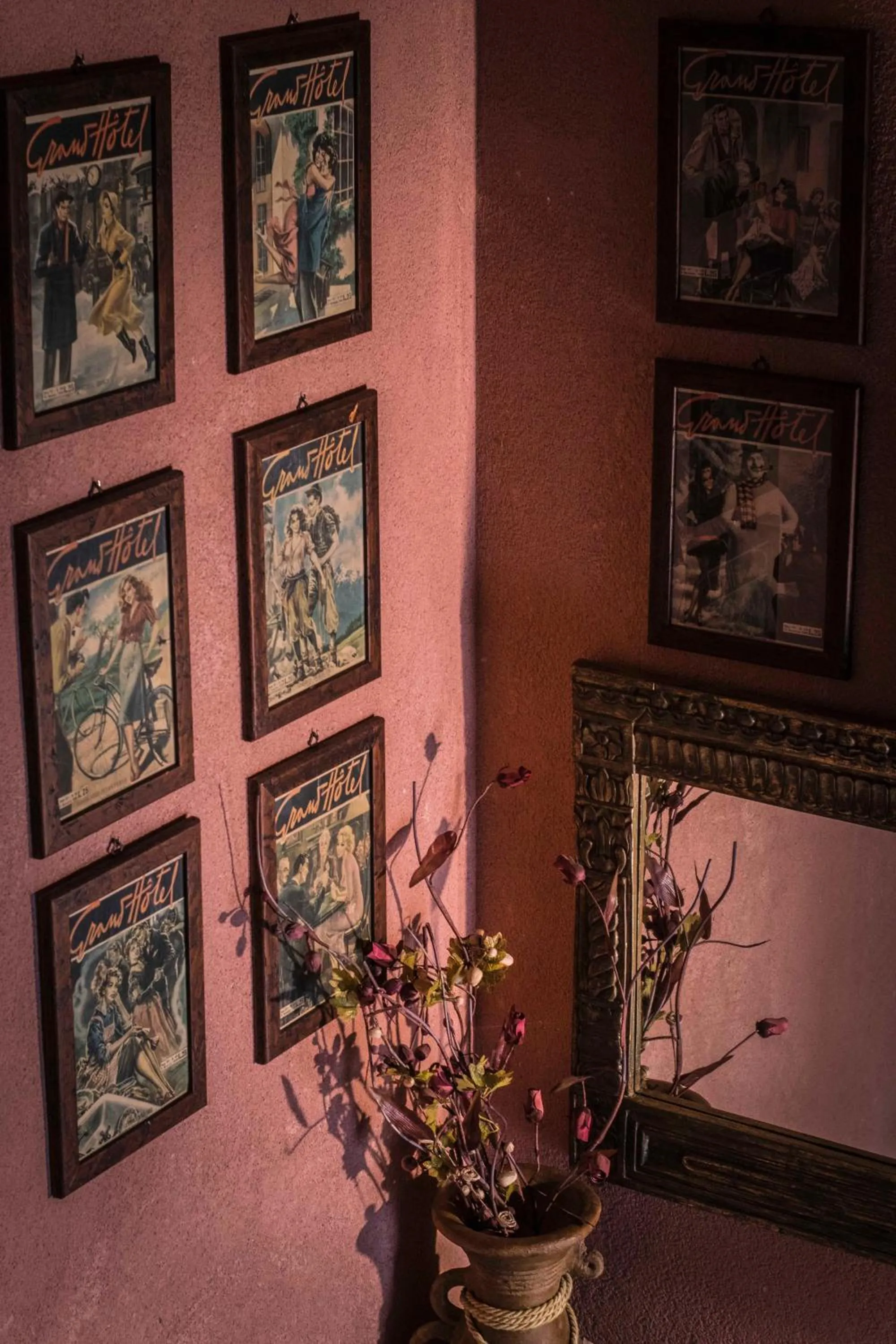 Lobby or reception in Casale Villa Rainò