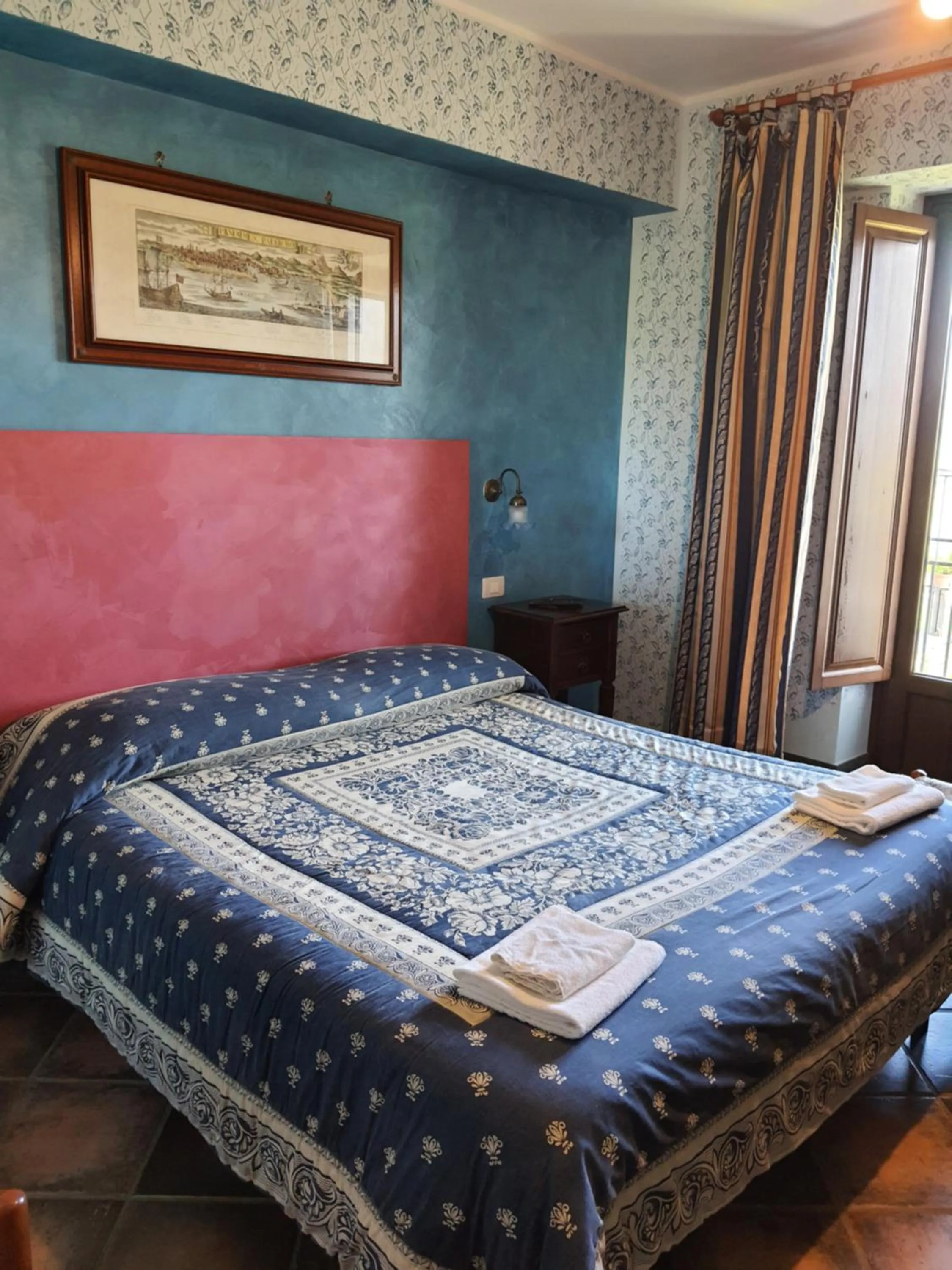 Balcony/Terrace, Bed in Casale Villa Rainò