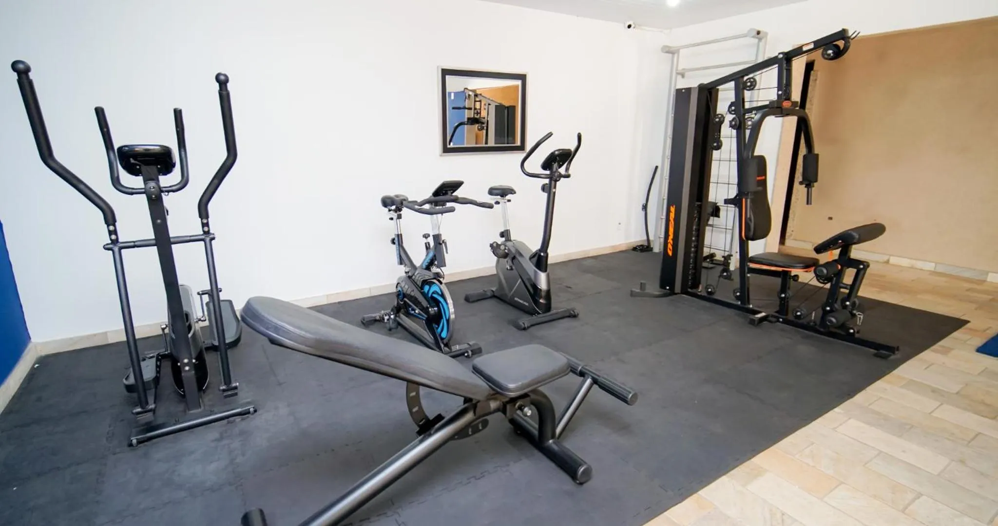 Fitness centre/facilities in Hotel Dan Inn Campinas Anhanguera - By Nacional Inn