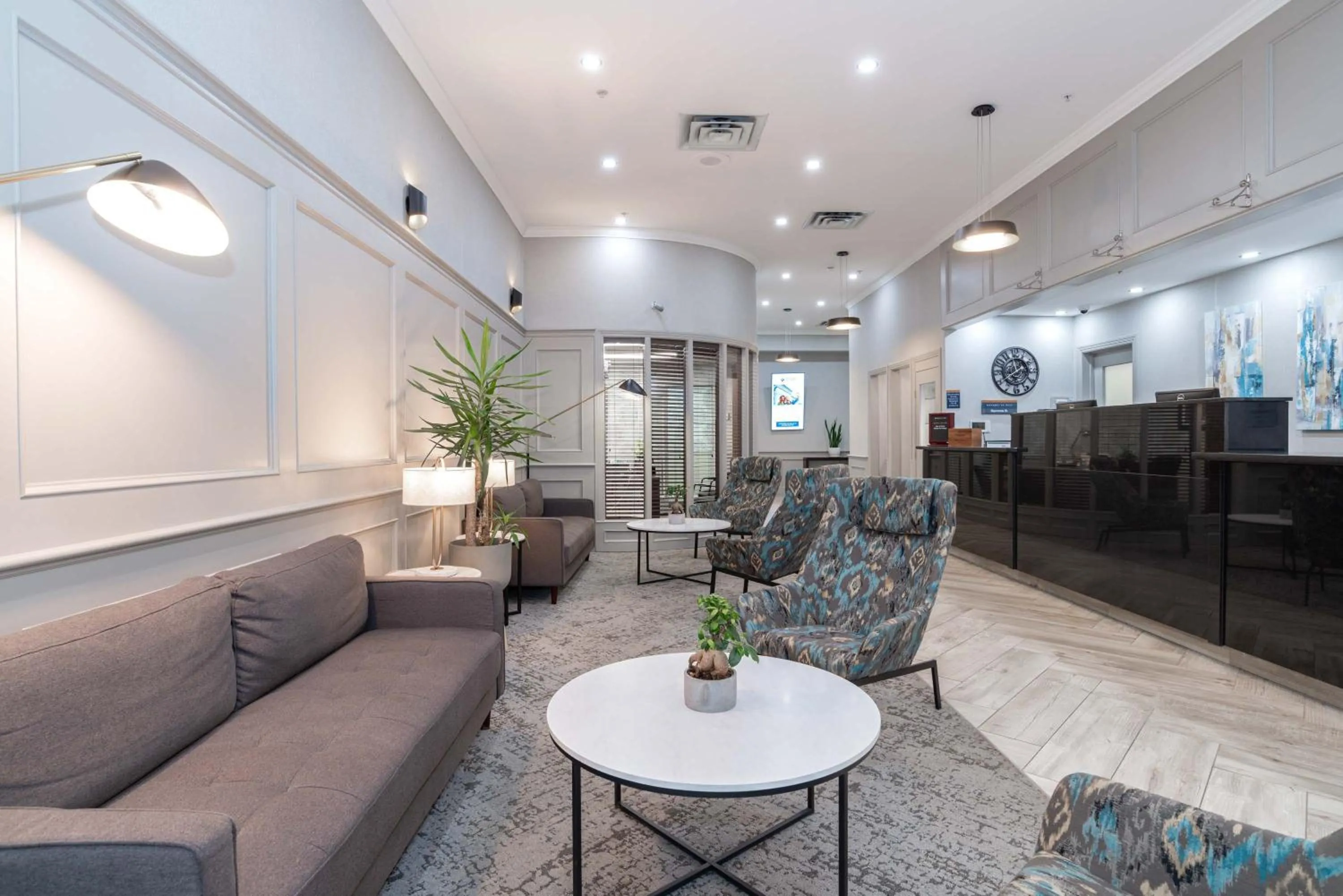 Lobby or reception in Sandman Hotel Grande Prairie