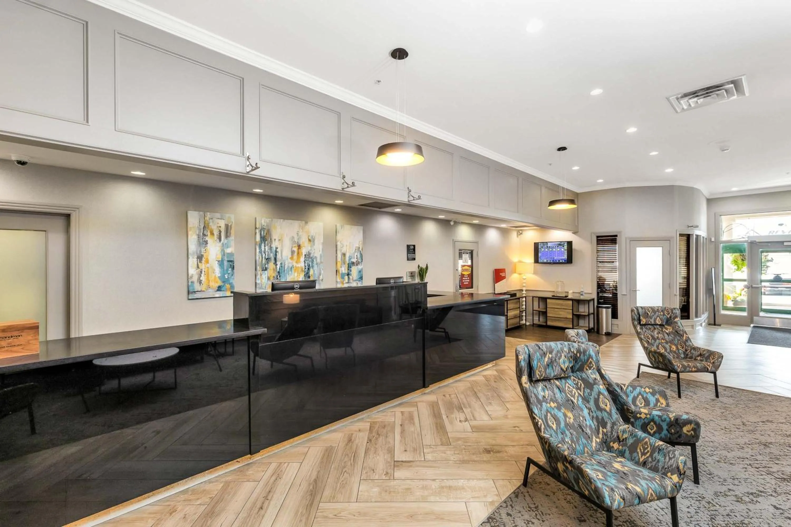 Lobby or reception in Sandman Hotel Grande Prairie