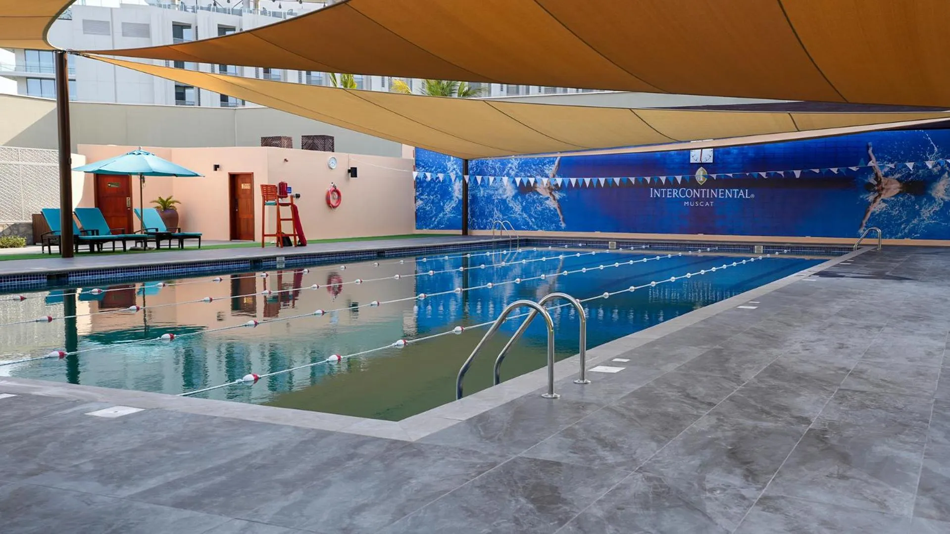 Swimming pool in InterContinental Muscat by IHG